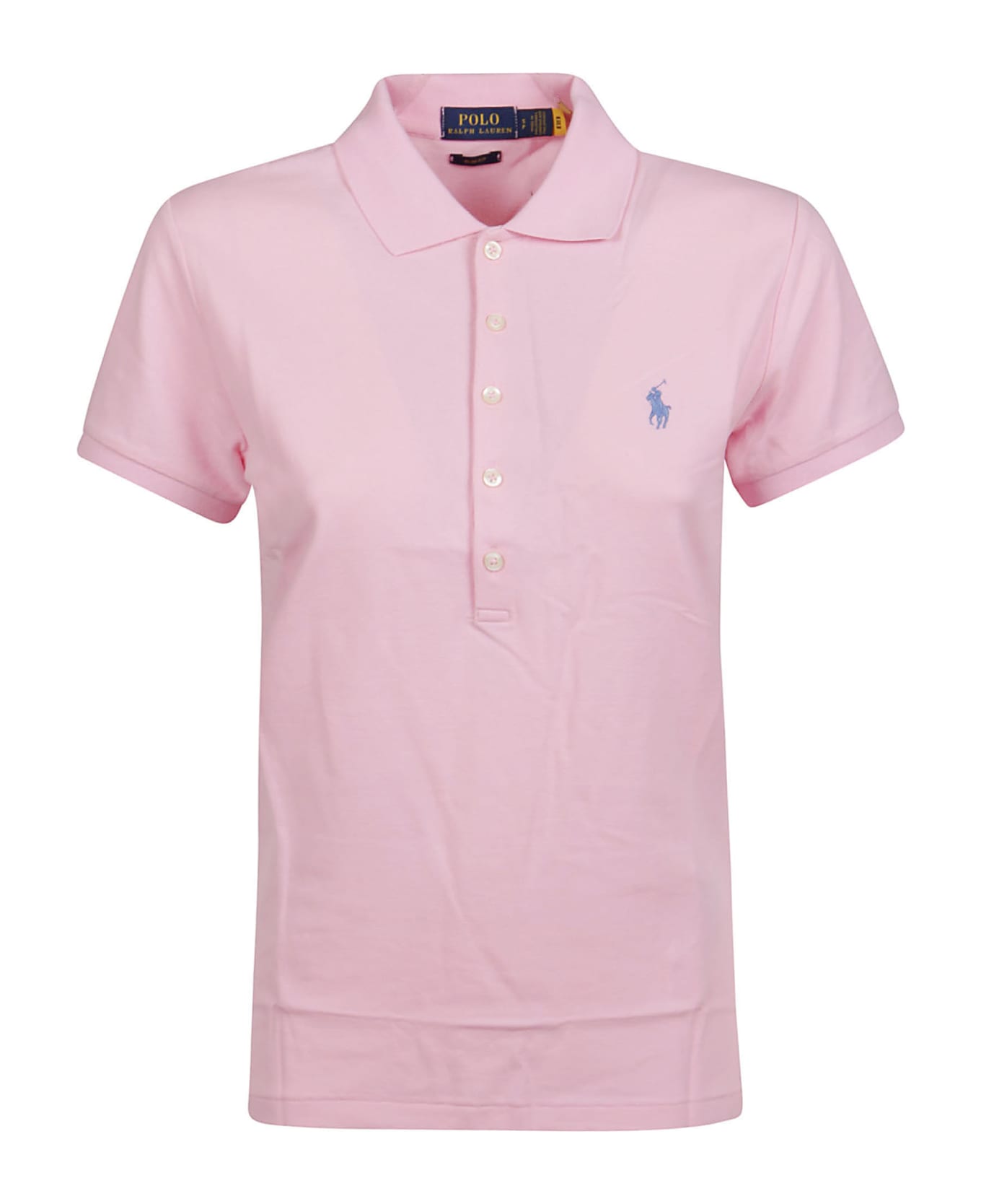 Polo Ralph Lauren Julie Slim Polo Shirt - Carmel Pink
