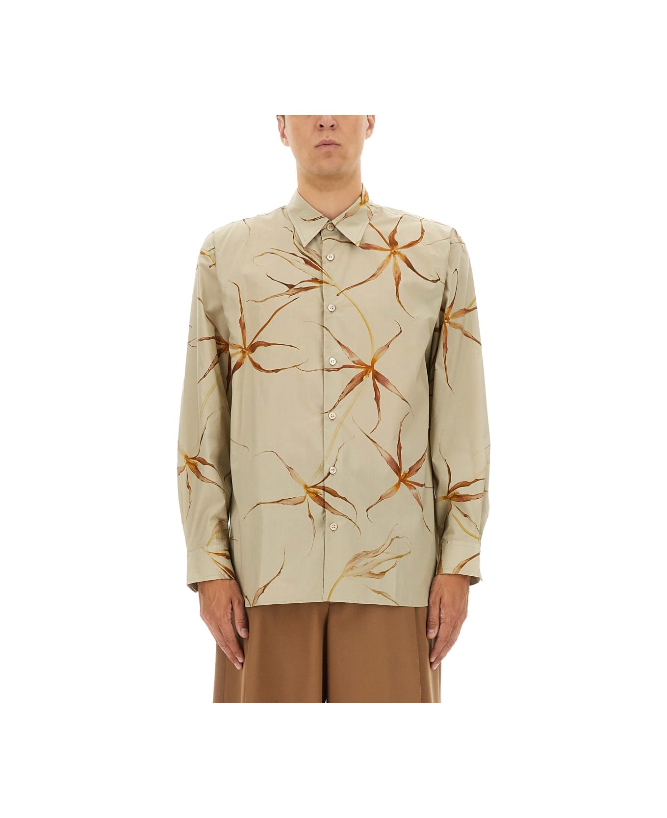 Dries Van Noten "tulip" Print Shirt - MULTICOLOUR