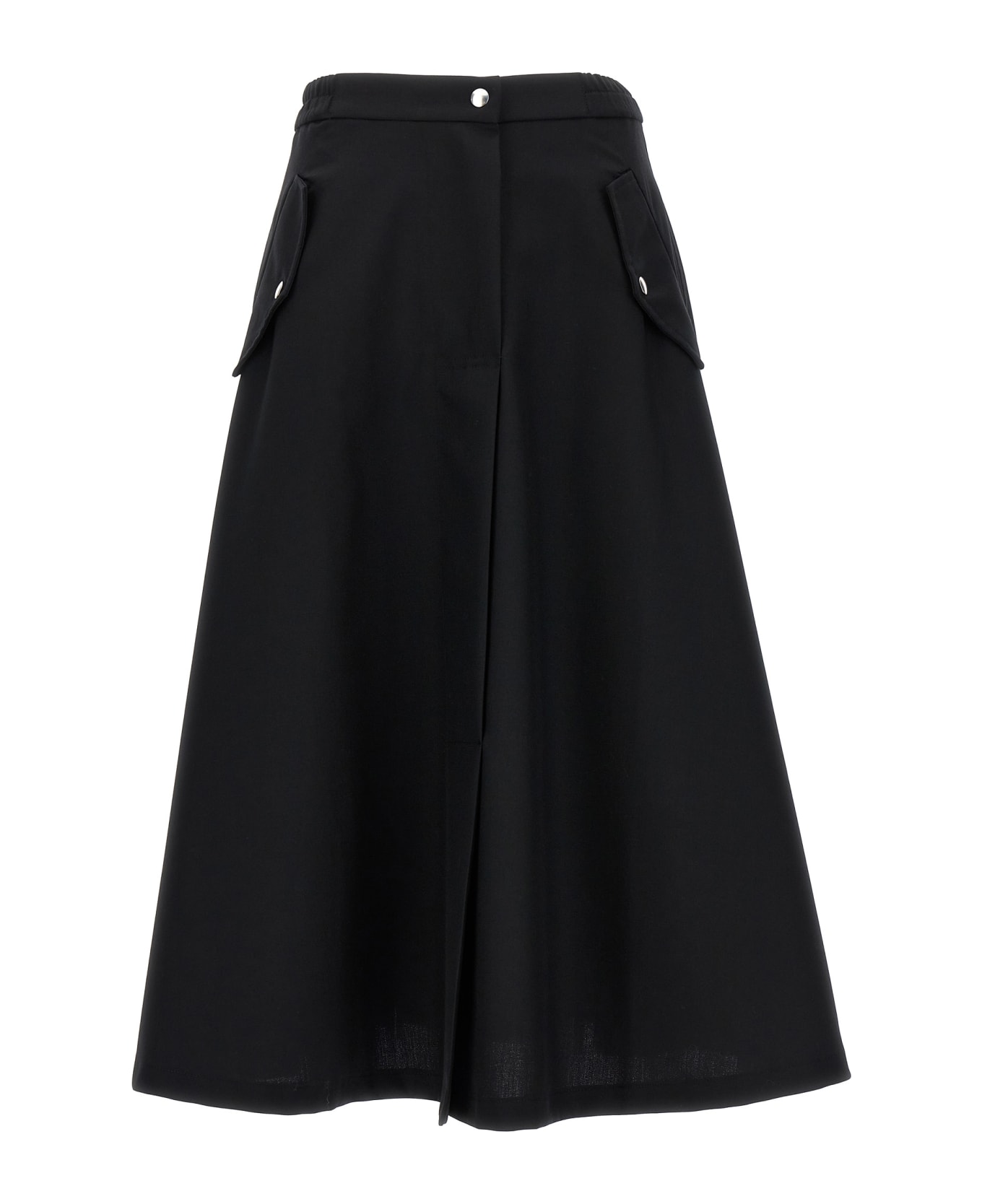 Cellar Door 'ari' Midi Skirt - Black   スカート