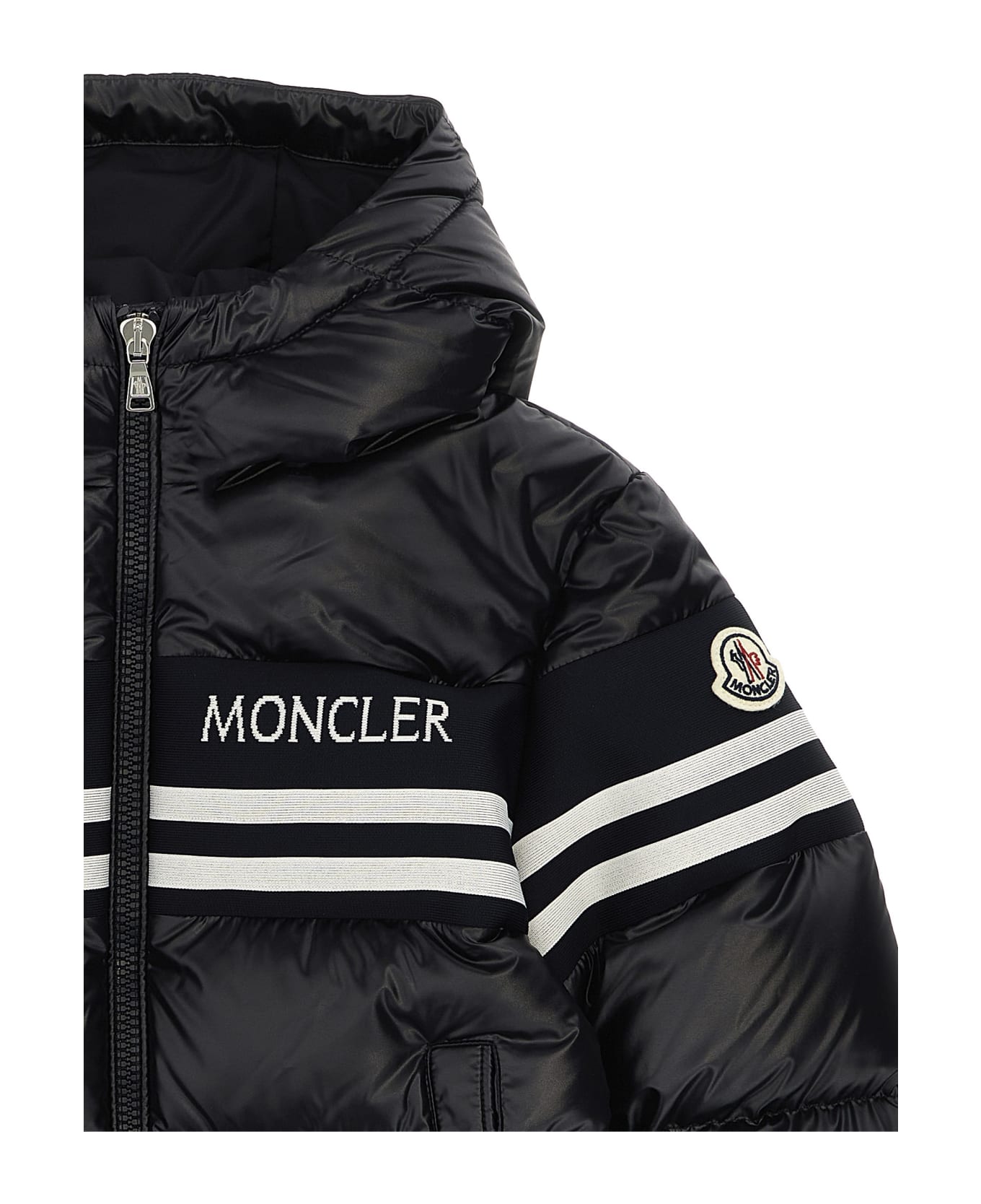 Moncler 'mangal' Down Jacket - Blue コート＆ジャケット