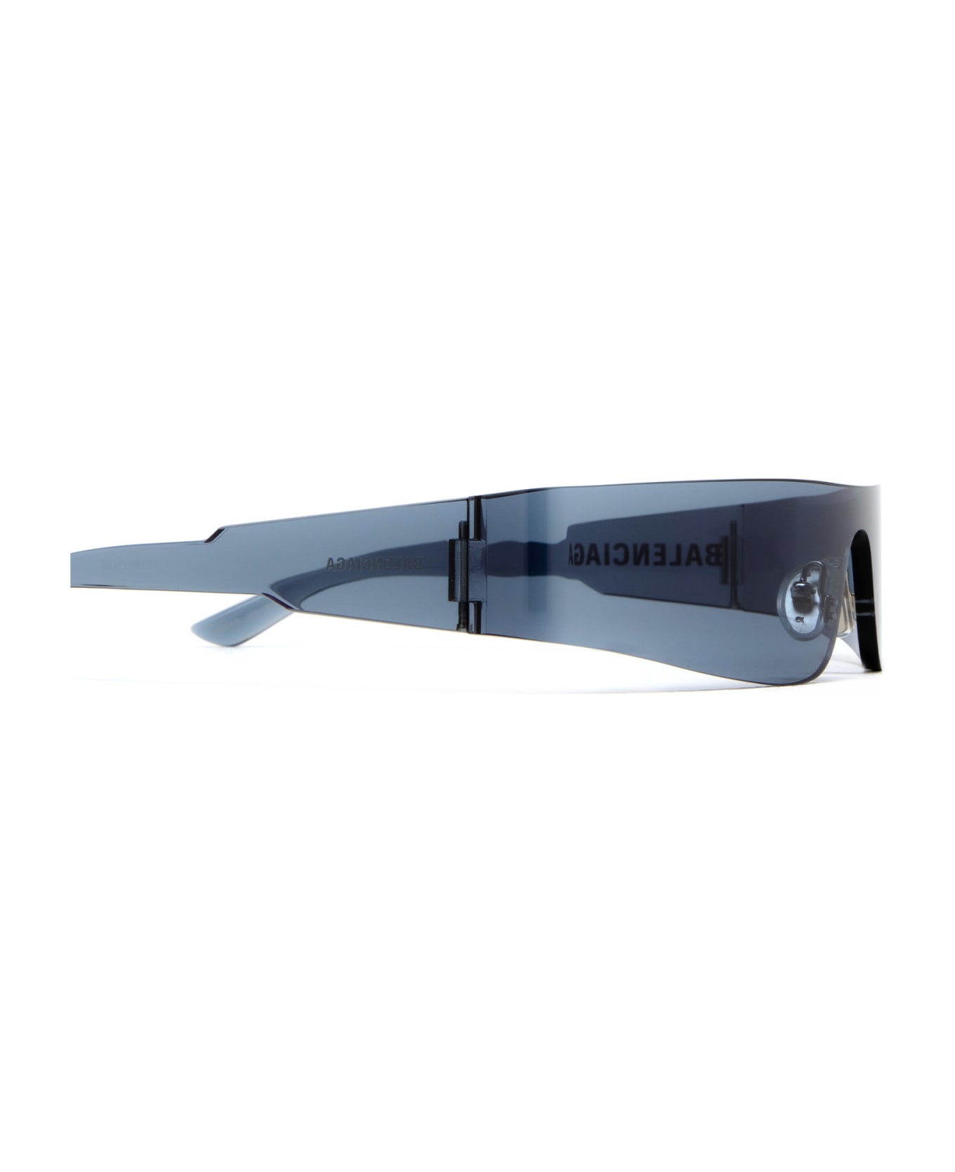 Balenciaga Eyewear Mono Rectangle Sunglasses - blue