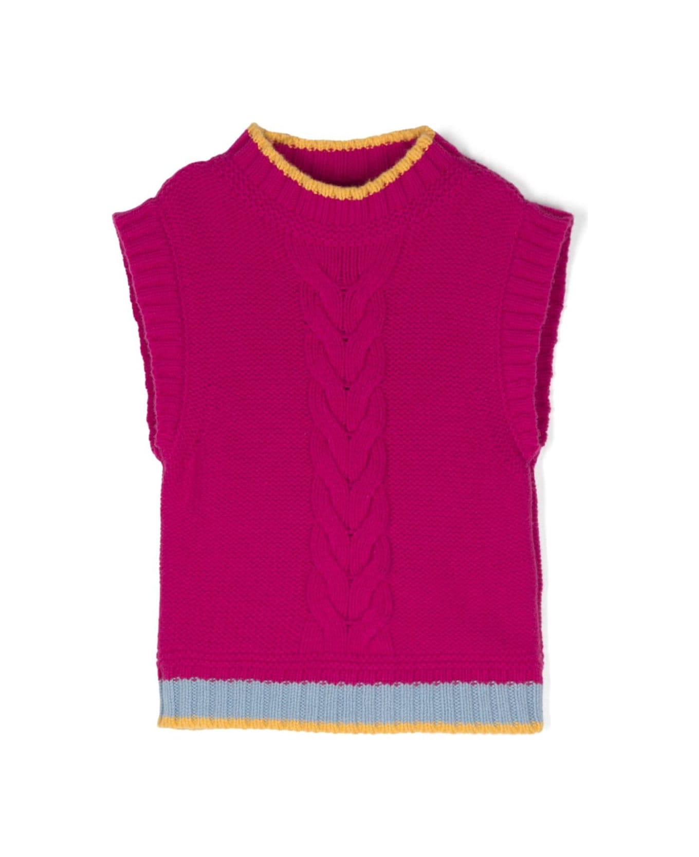 Simonetta Gilet - Fucsia