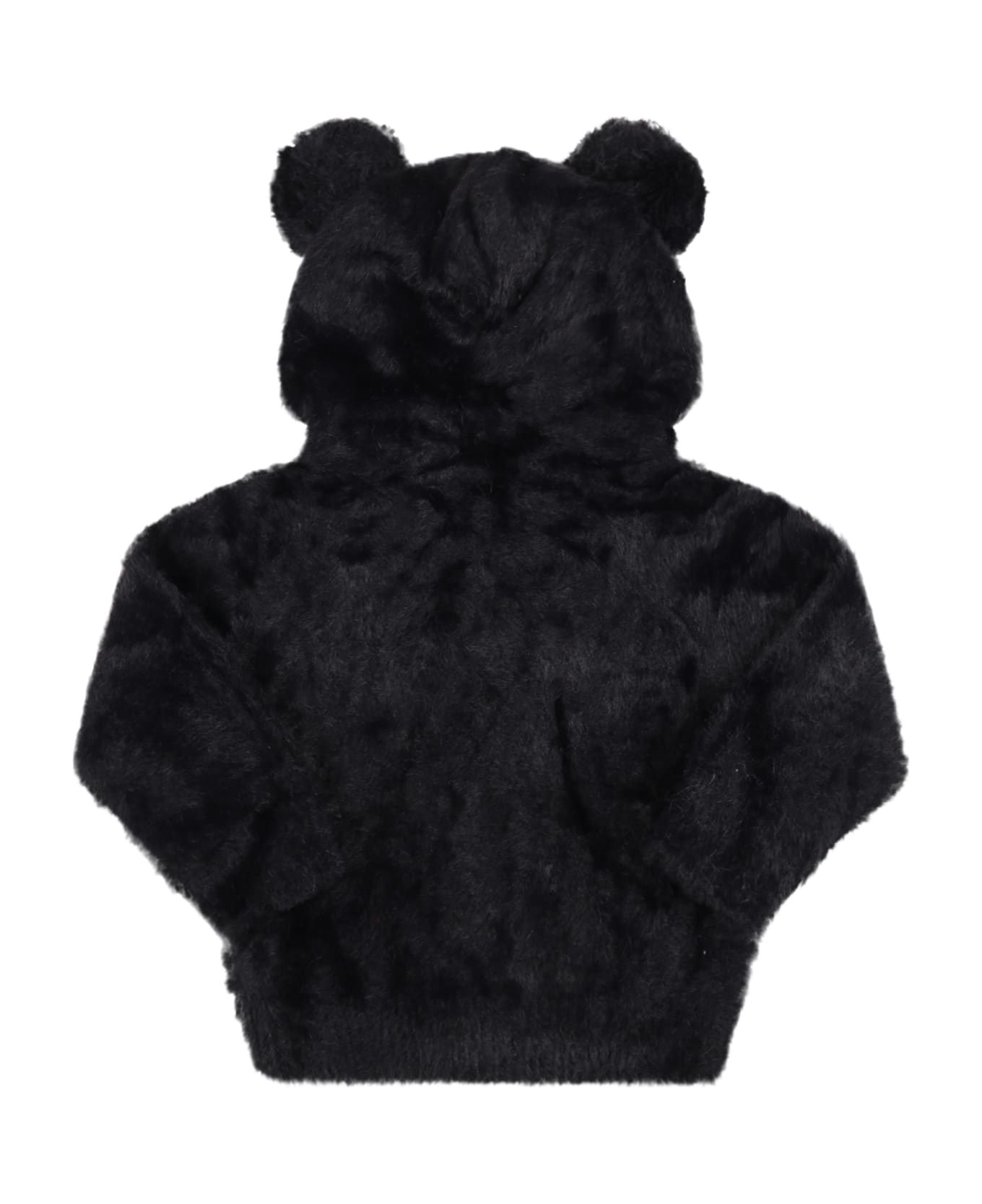 Chiara Ferragni Black Sweater For Baby Girl - Black