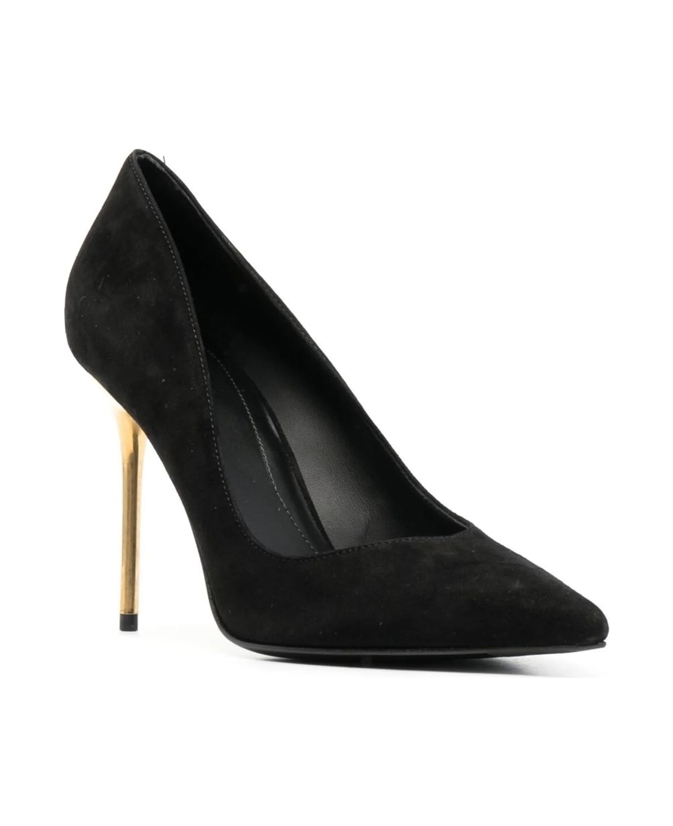 Balmain Suede Pumps - Black