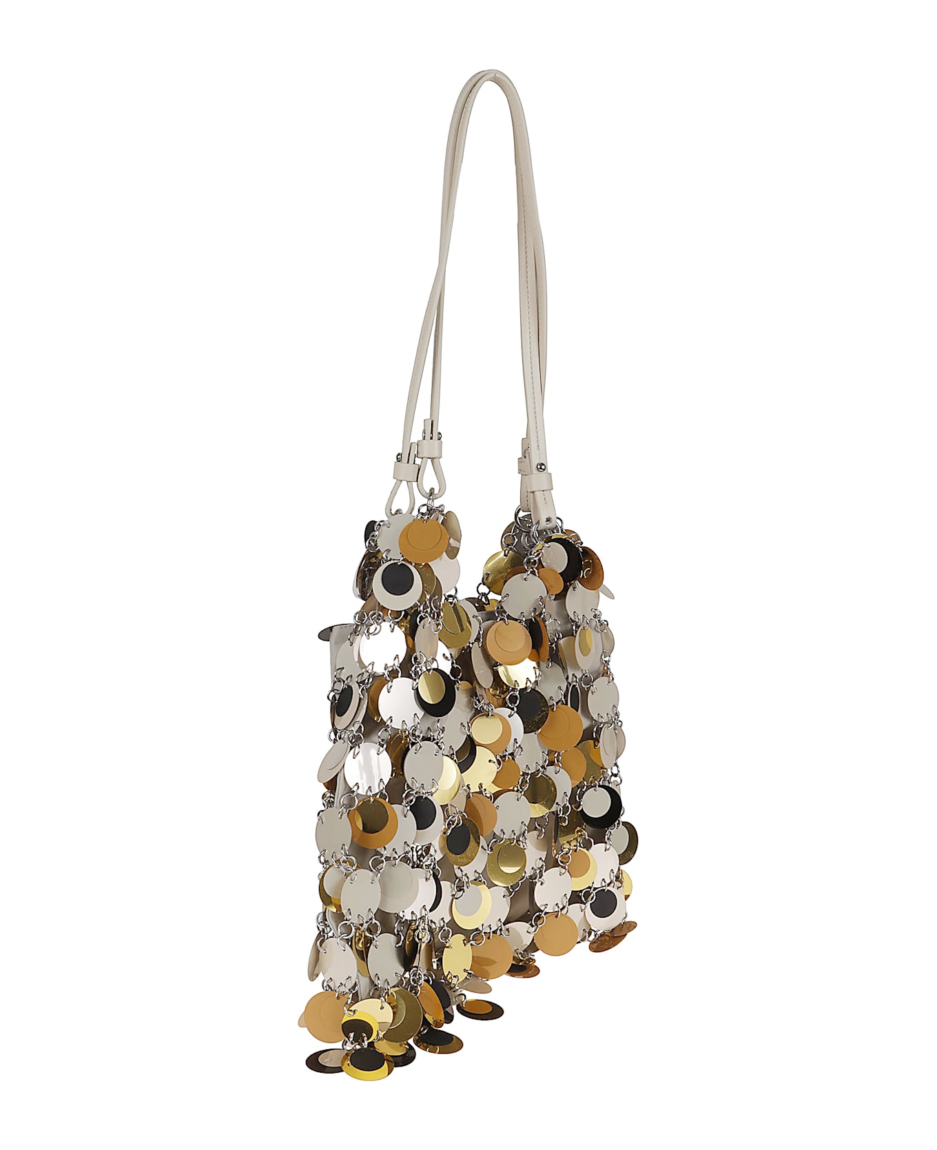 Paco Rabanne Sparkle Shoulder Bag - Guepard Silver