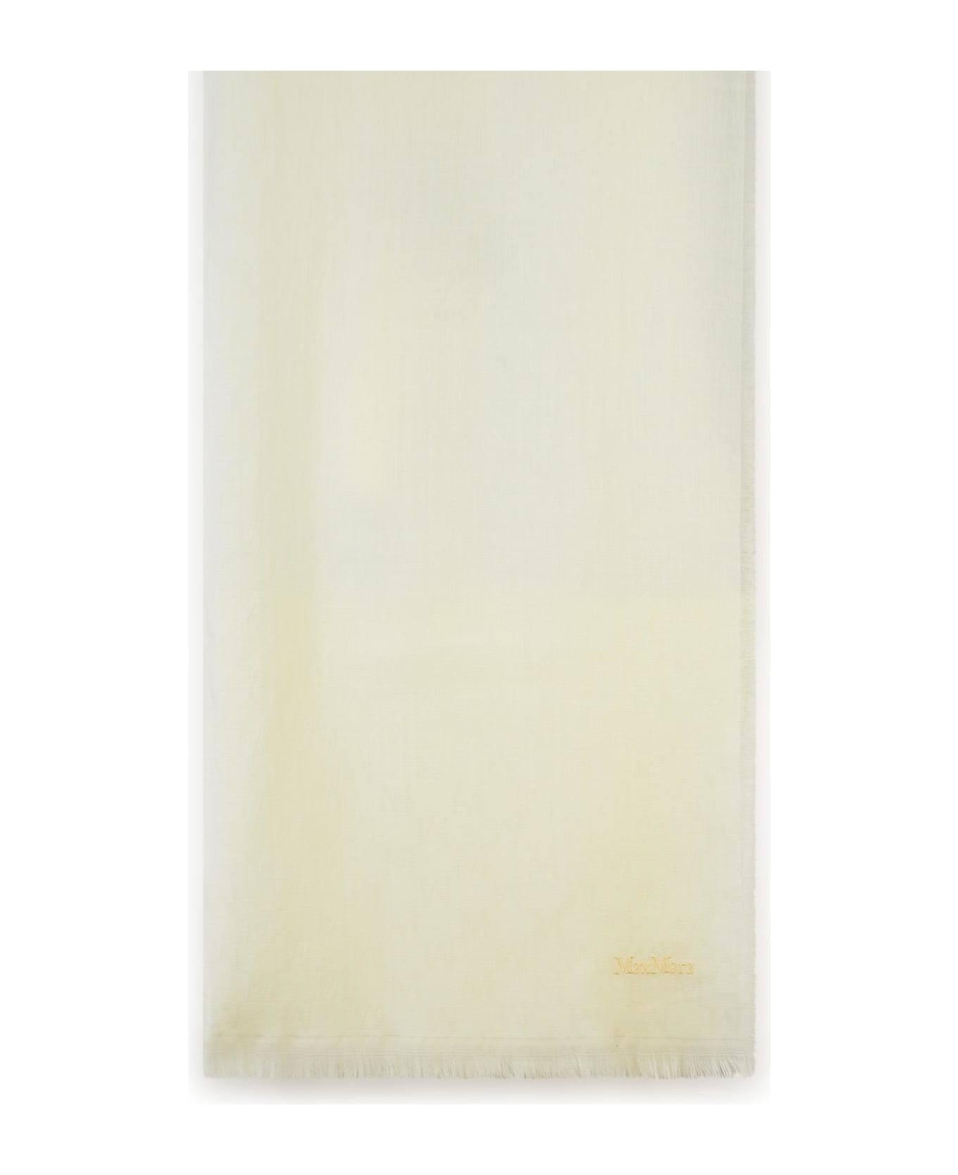【送料&関税込】Max Mara magico White Wool Scarf Max Mara 'magico' White Wool Scarf | italist