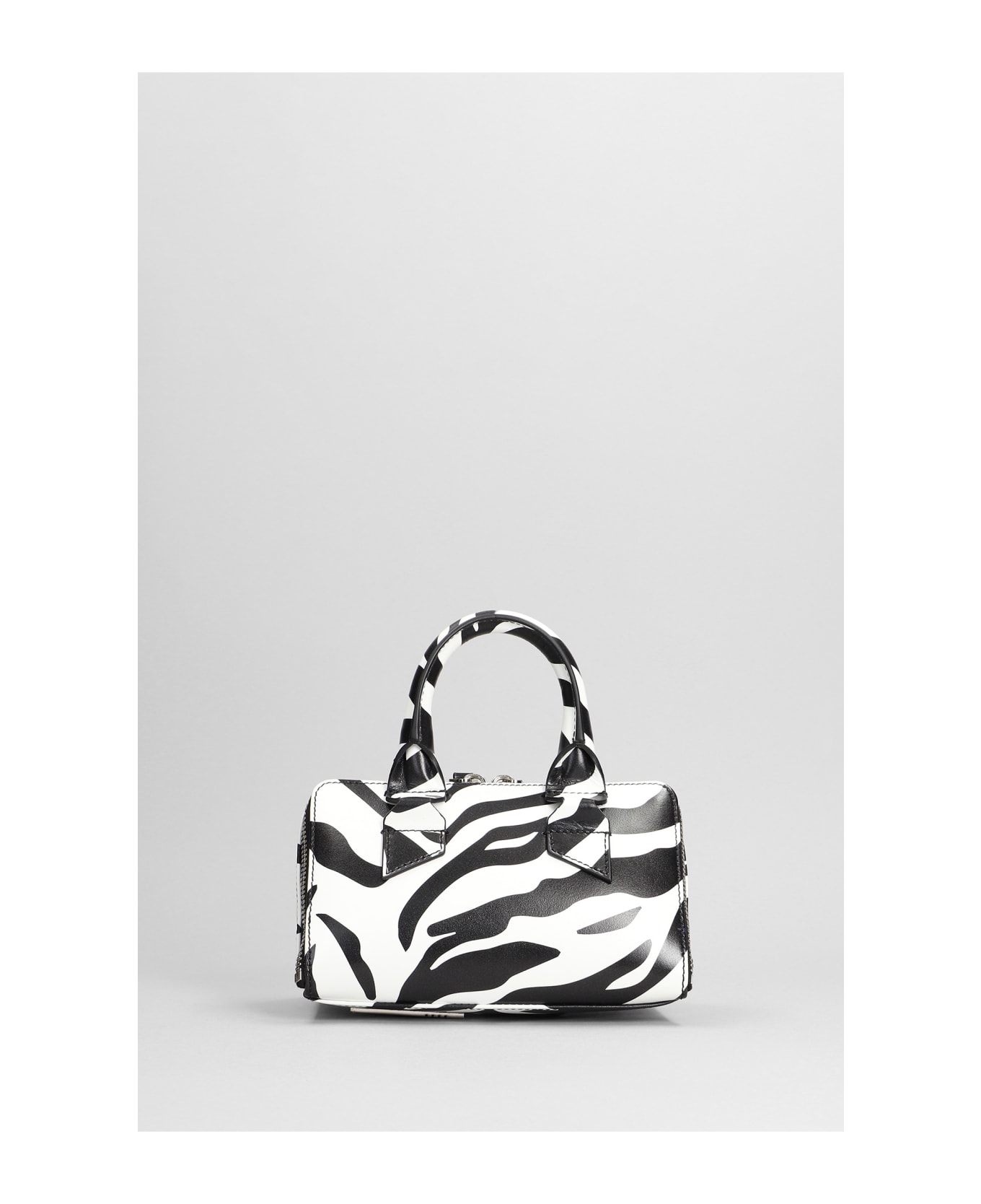 The Attico Friday Handbag - White/black