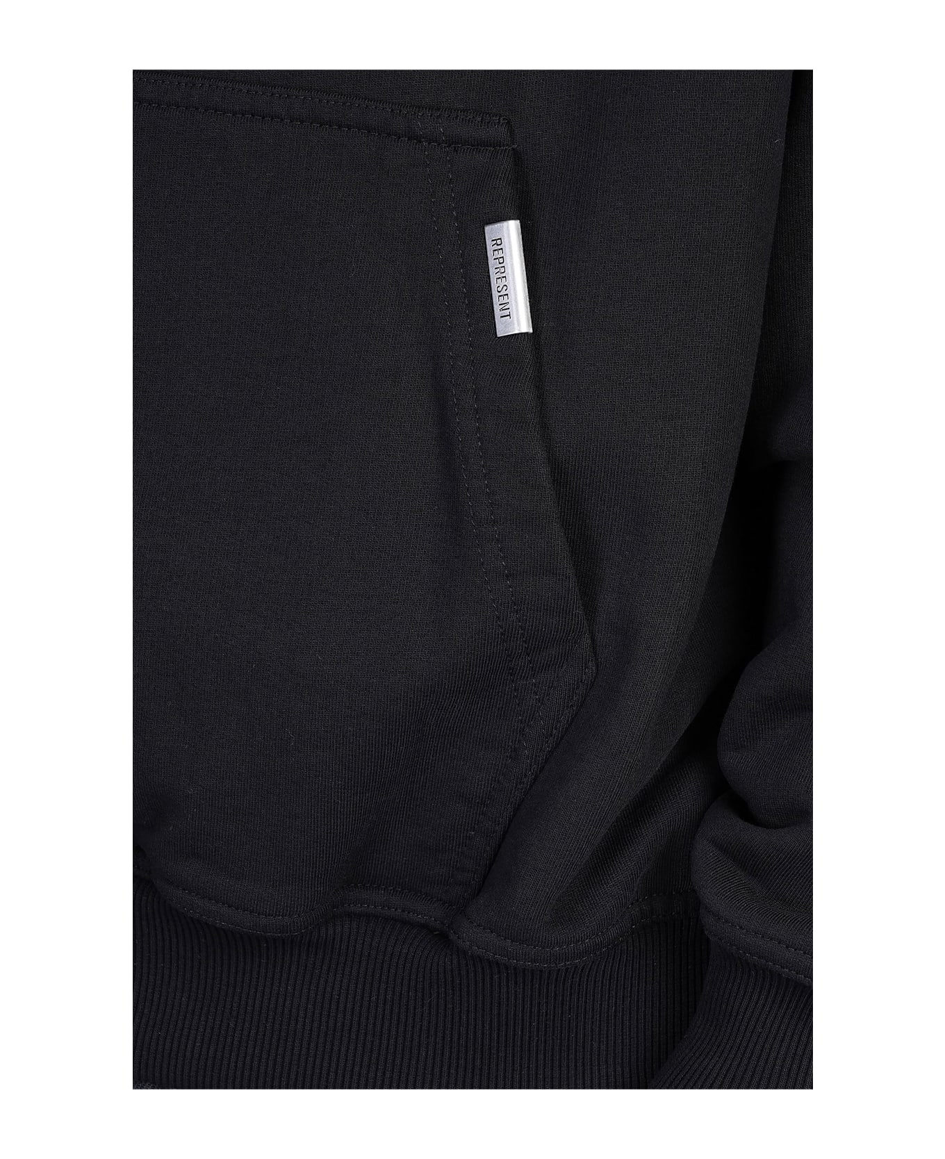 REPRESENT Sweatshirt In Black Cotton - black