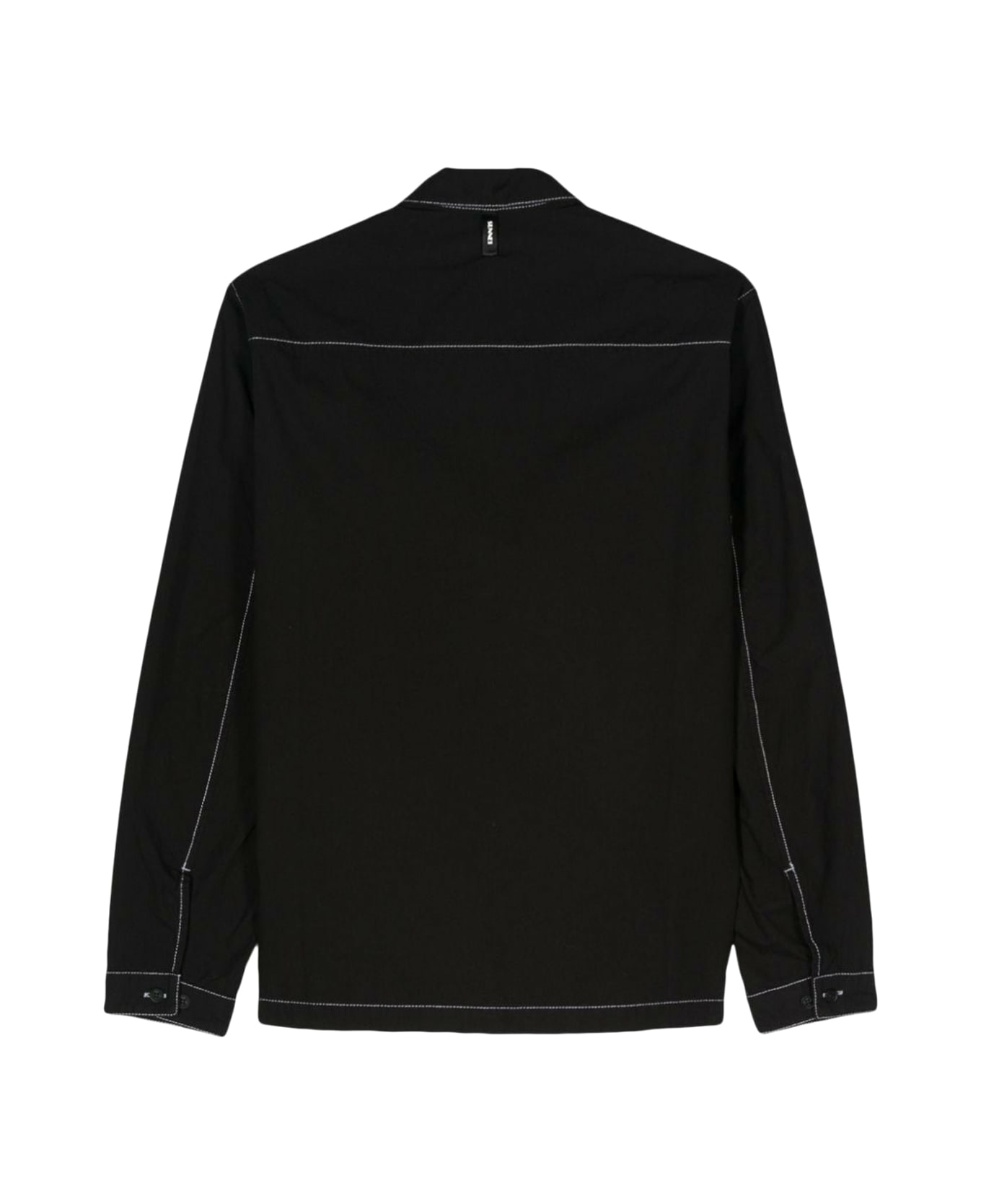 Sunnei Regular Shirt W Pockets - Black シャツ