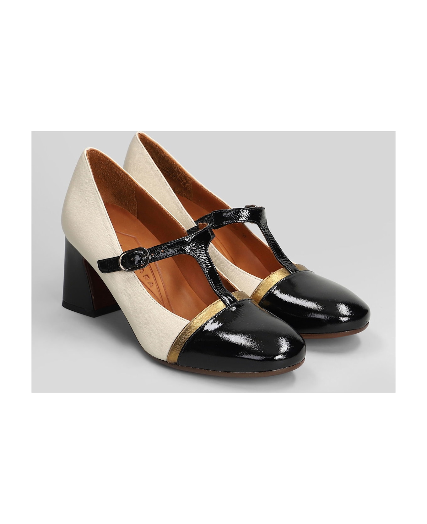 Chie Mihara Felinor Pumps In Black Leather - black