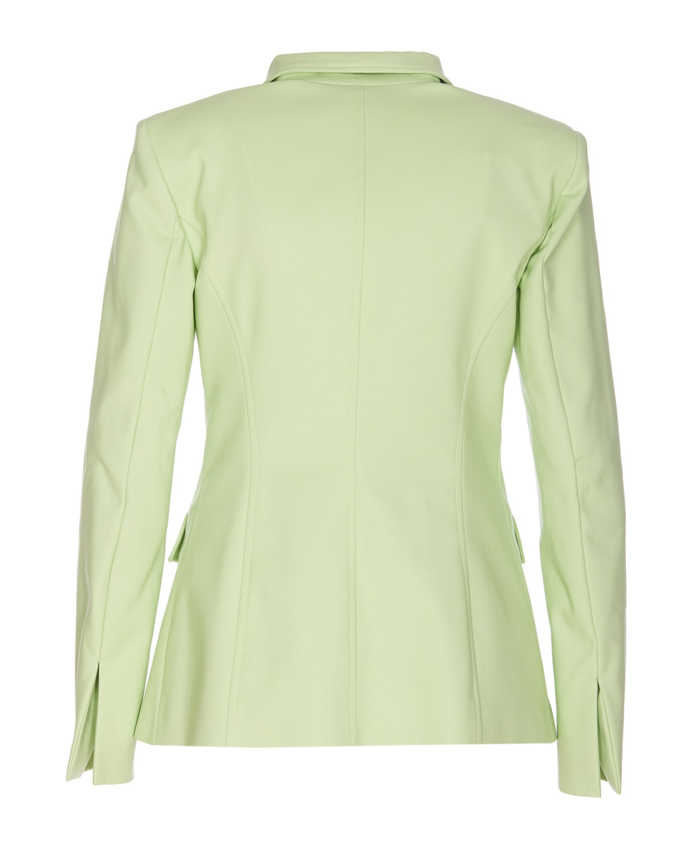 Liu-Jo Single Breasted Button Jacket - Green ブレザー