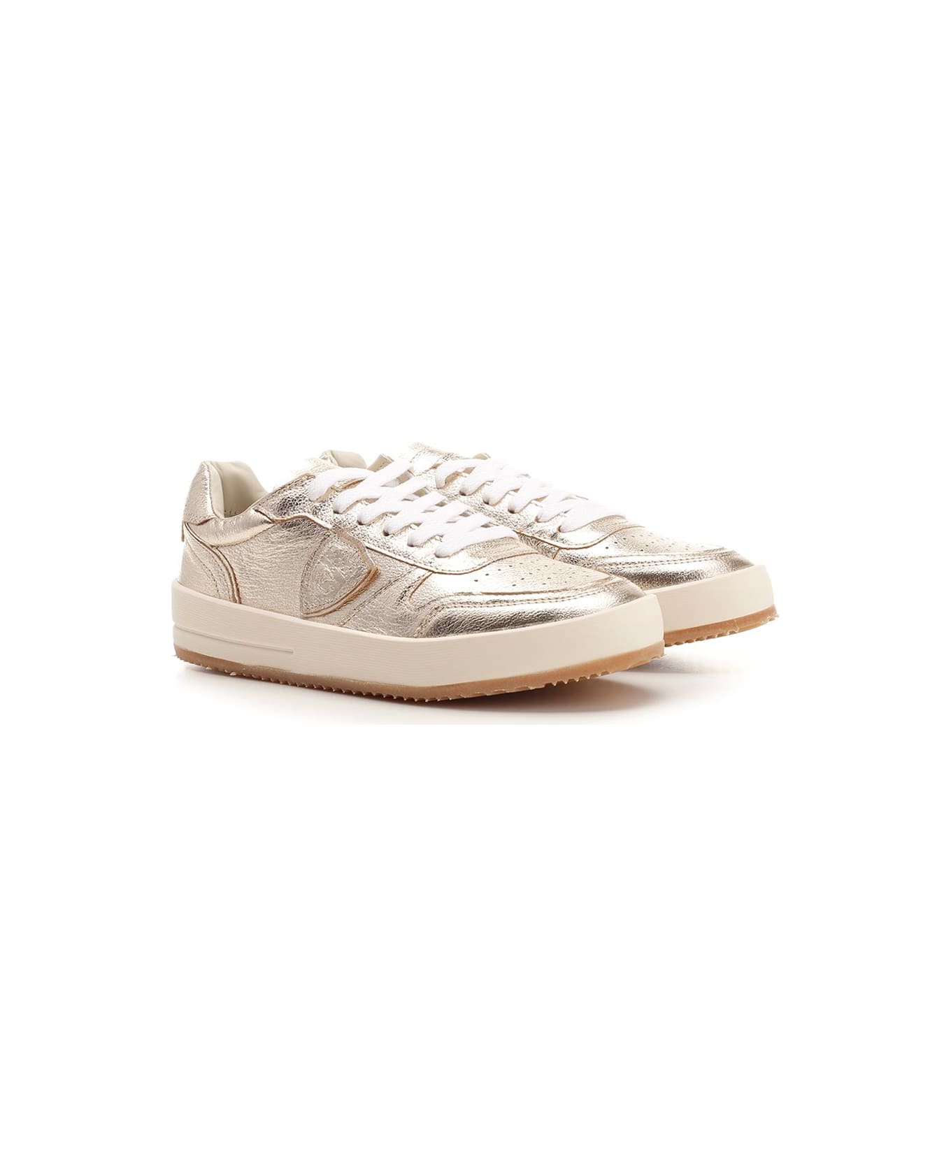 Philippe Model Low-top 'nice' Sneakers - Metal