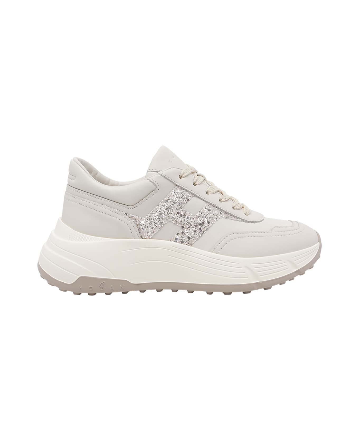 Hogan Hi-fi Sneakers - Beige