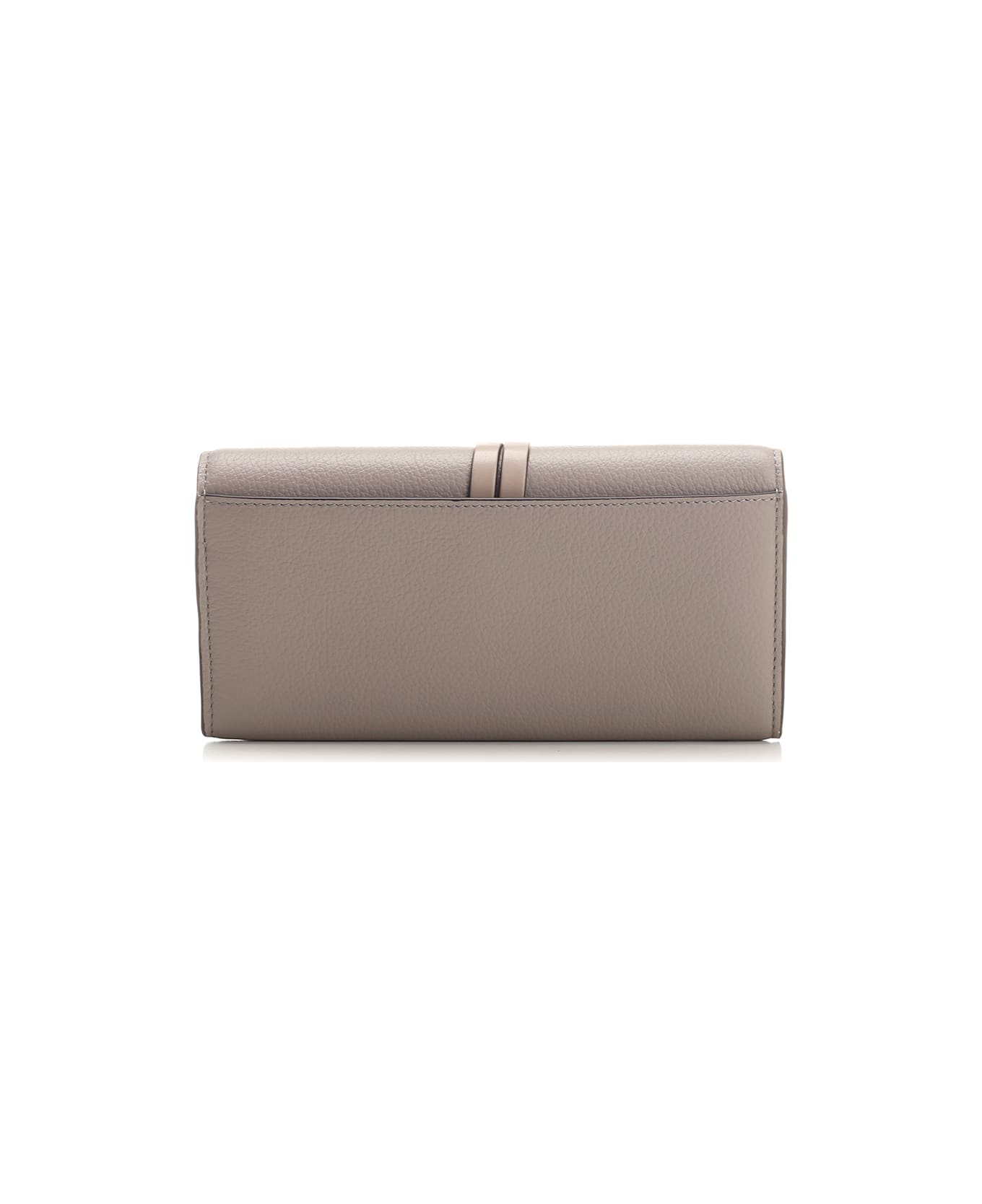 Chloé Alphabet Continental Wallet - Grey