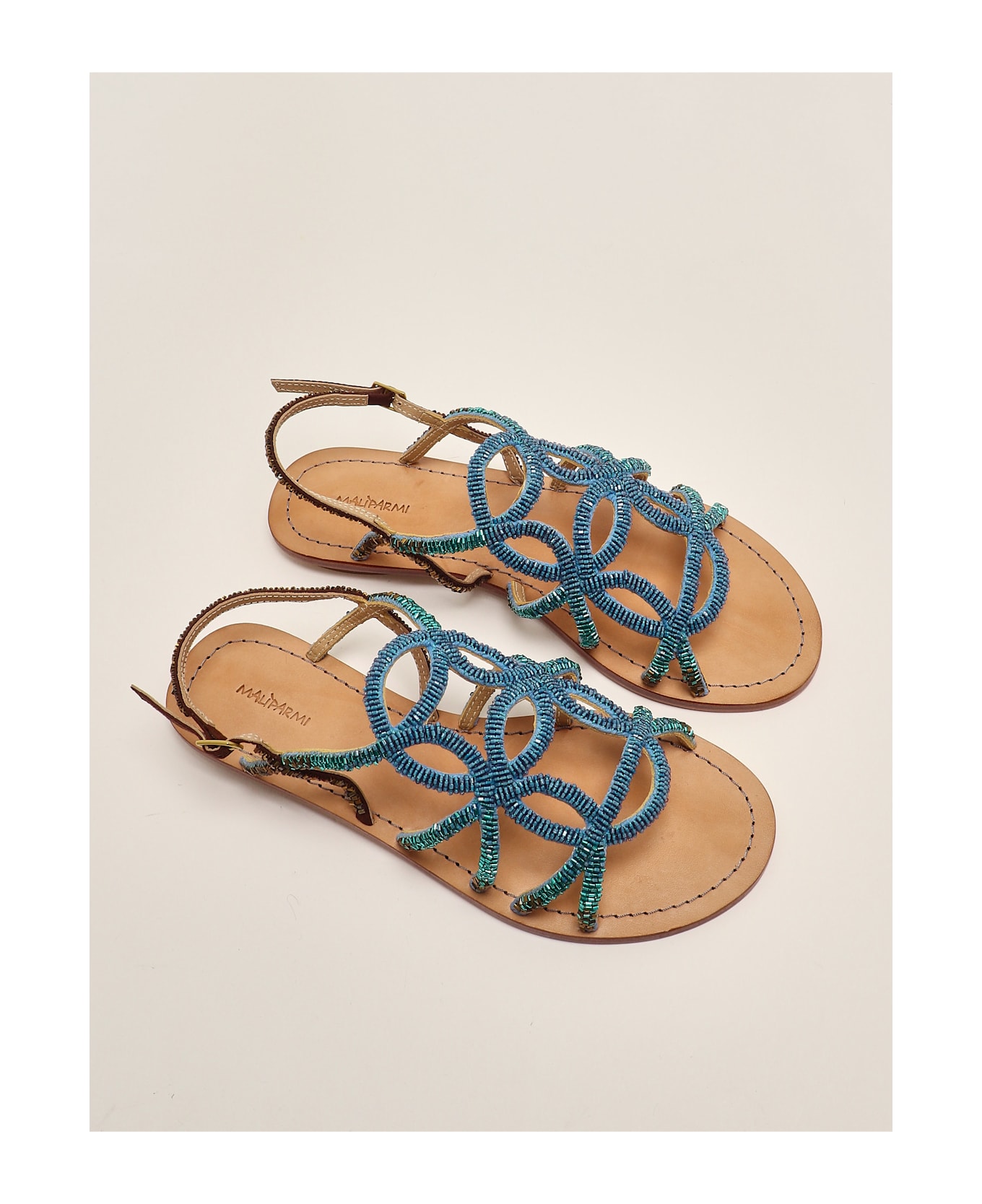Malìparmi Capri Cut Shaded Sandal - BLU MULTICOLOR