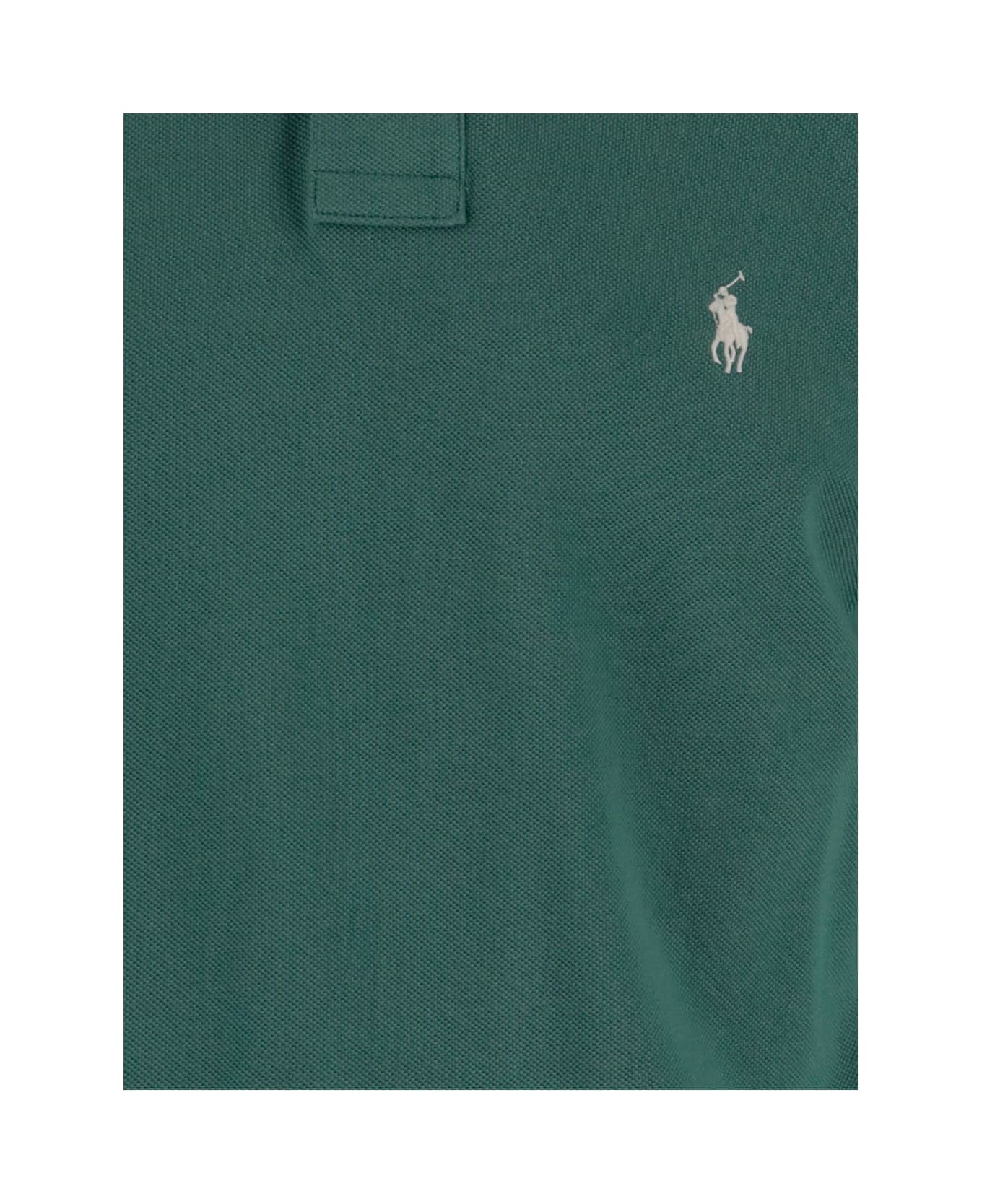 Polo Ralph Lauren Cotton Polo Shirt With Logo - Green