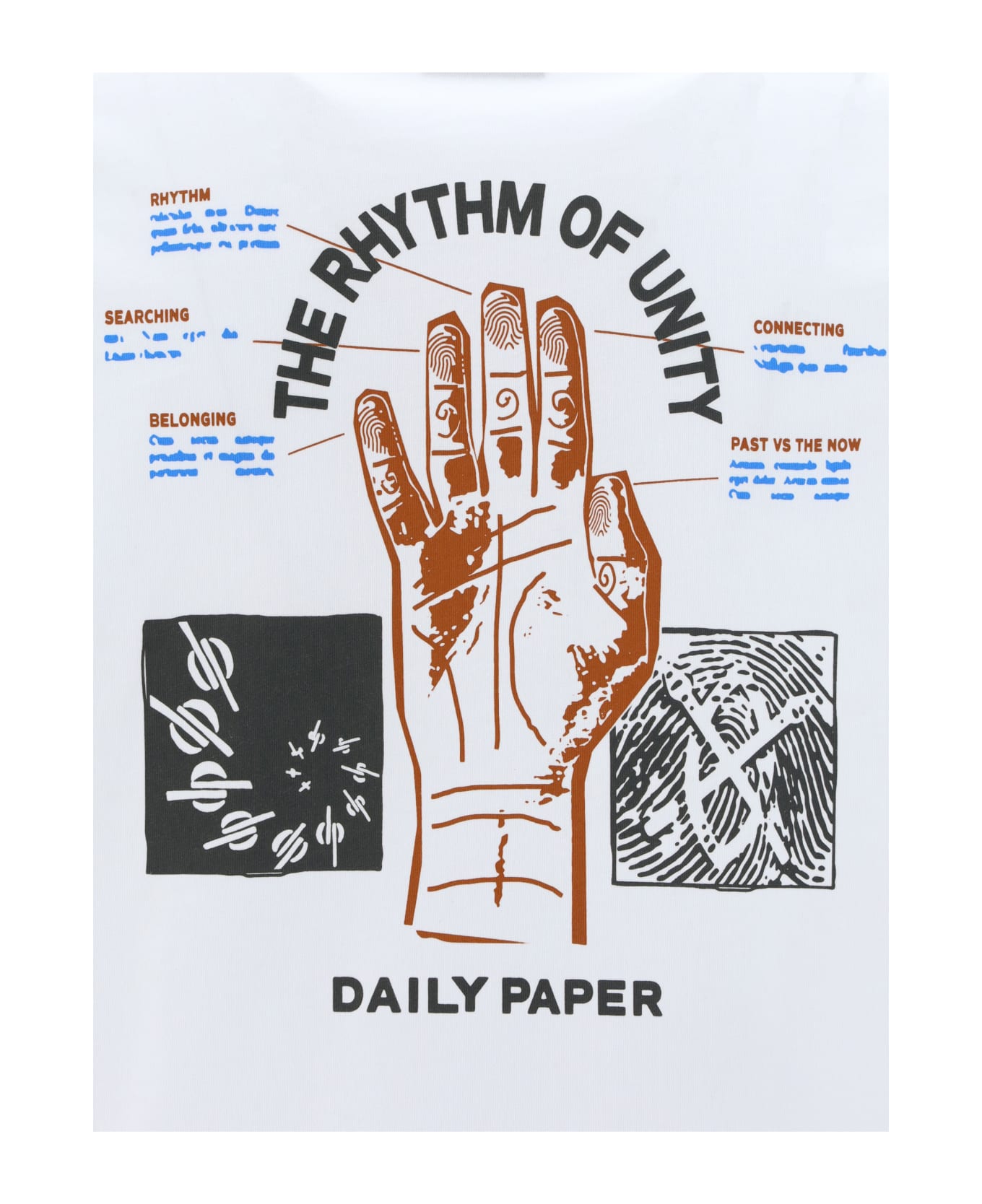 Daily Paper Identity T-shirt - Bianco