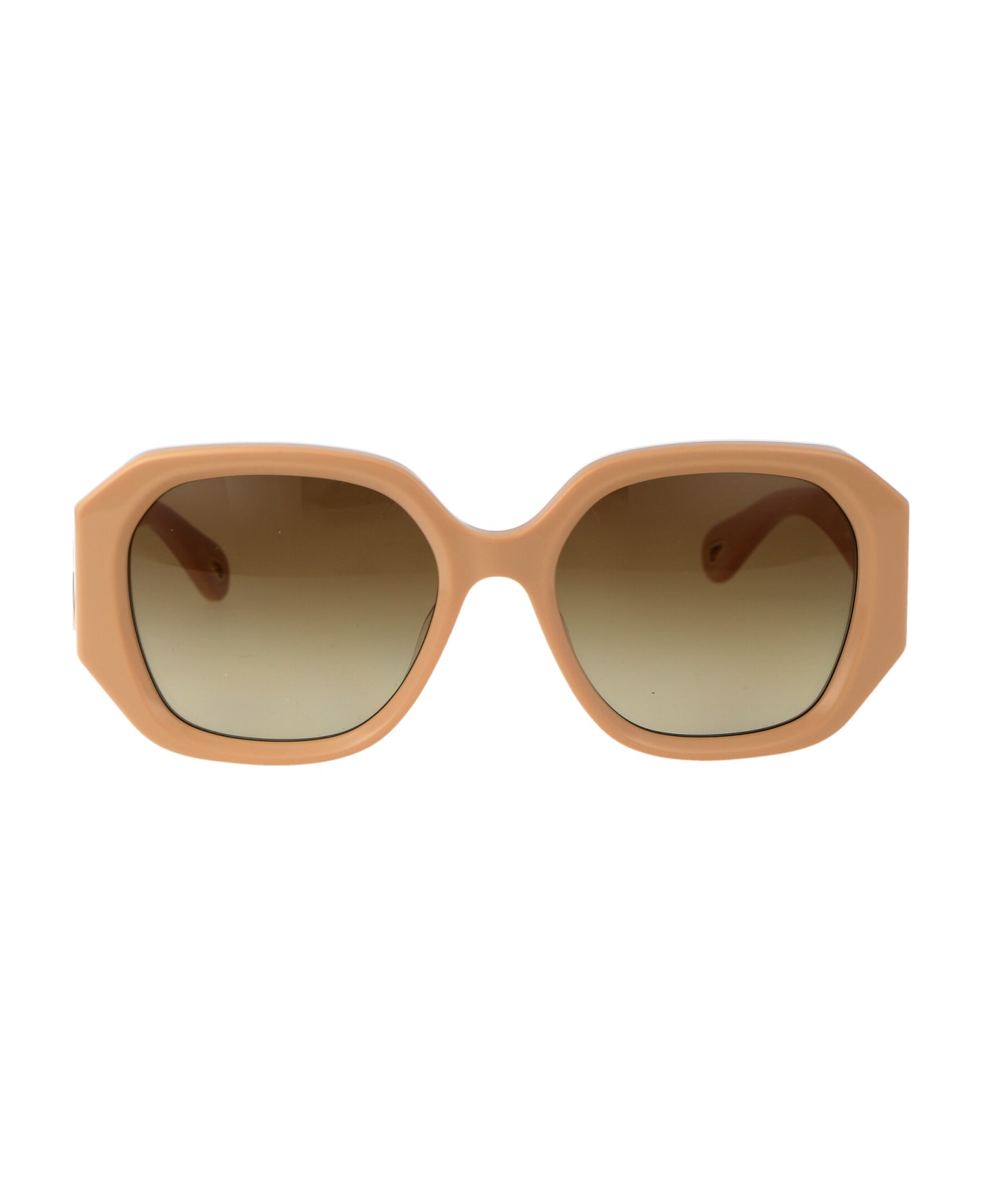 Chloé Eyewear Ch0236s Sunglasses - 004 IVORY IVORY BROWN