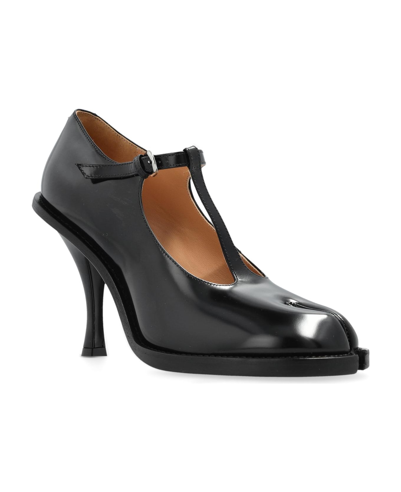 Maison Margiela Heeled Shoes With 'tabi' Cut-out - Nero