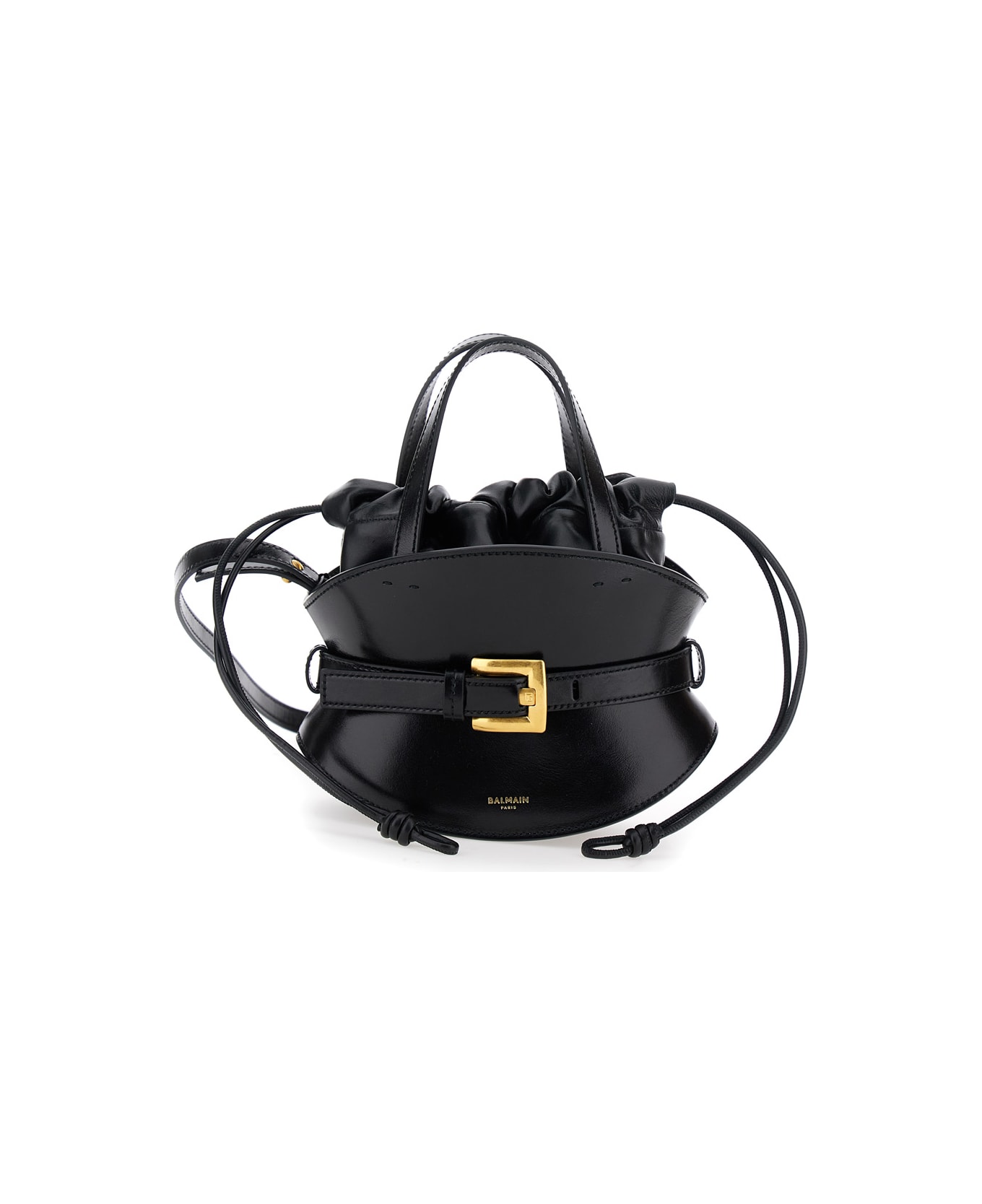 Balmain Shuffle Mini-calfskin - Black
