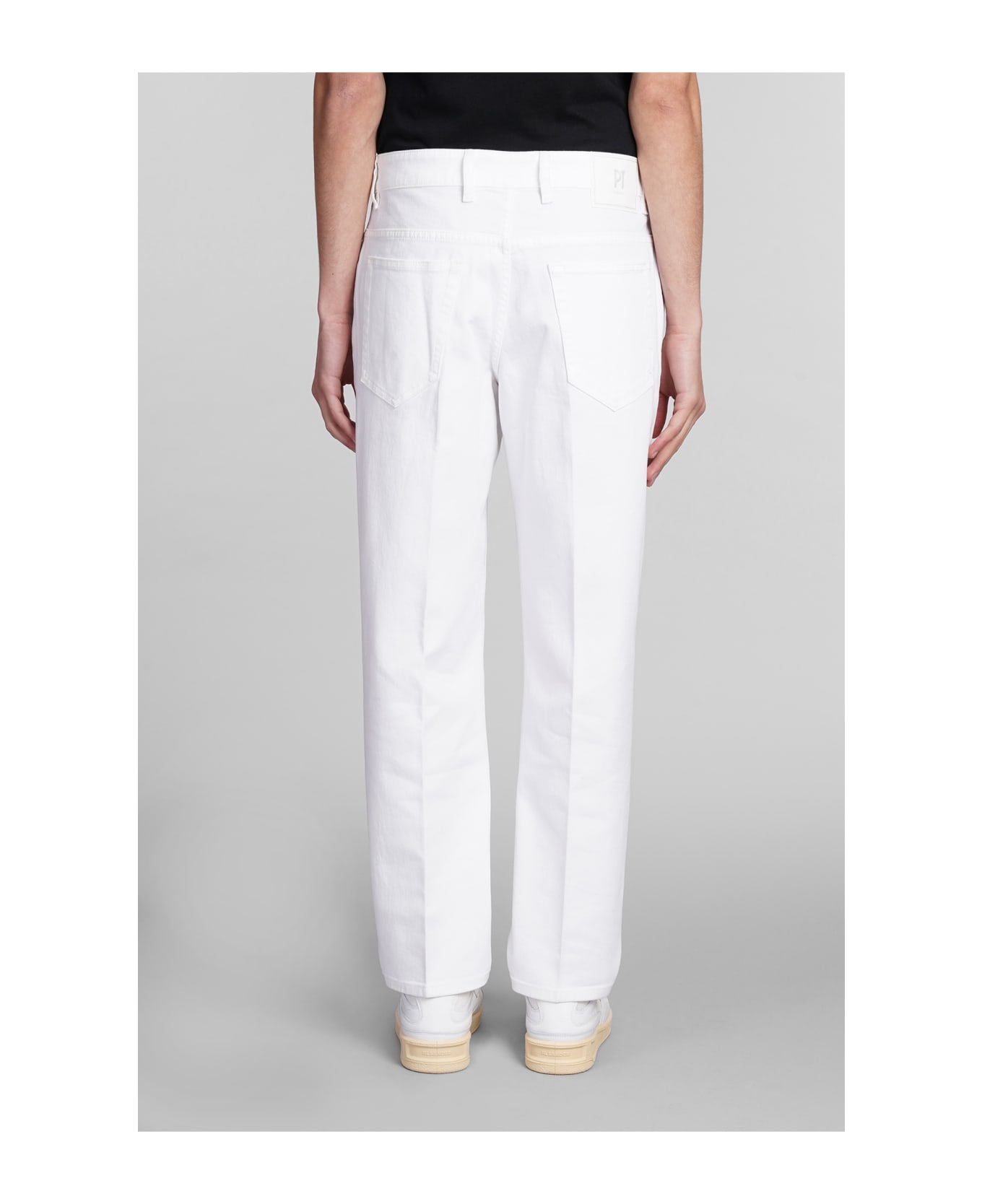 PT Torino Jeans In White Cotton - white ボトムス