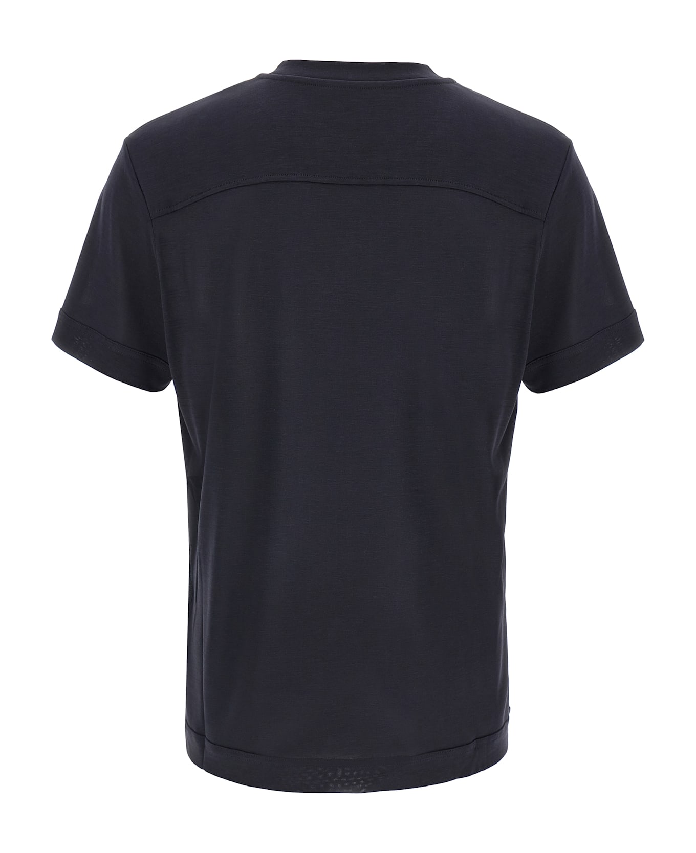 Moncler Printed T-shirt - Blue