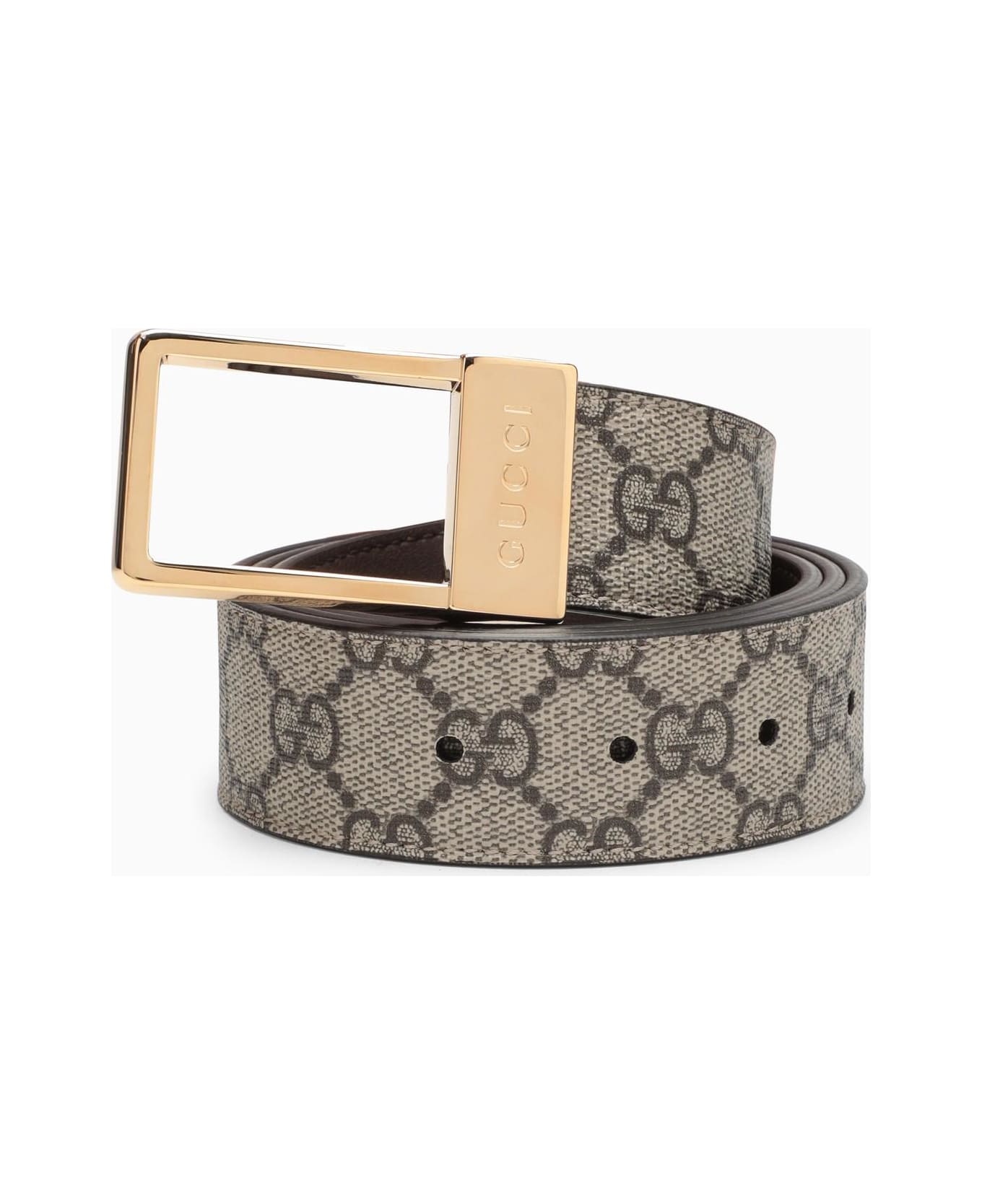 Gucci 'gg' Belt - Brown