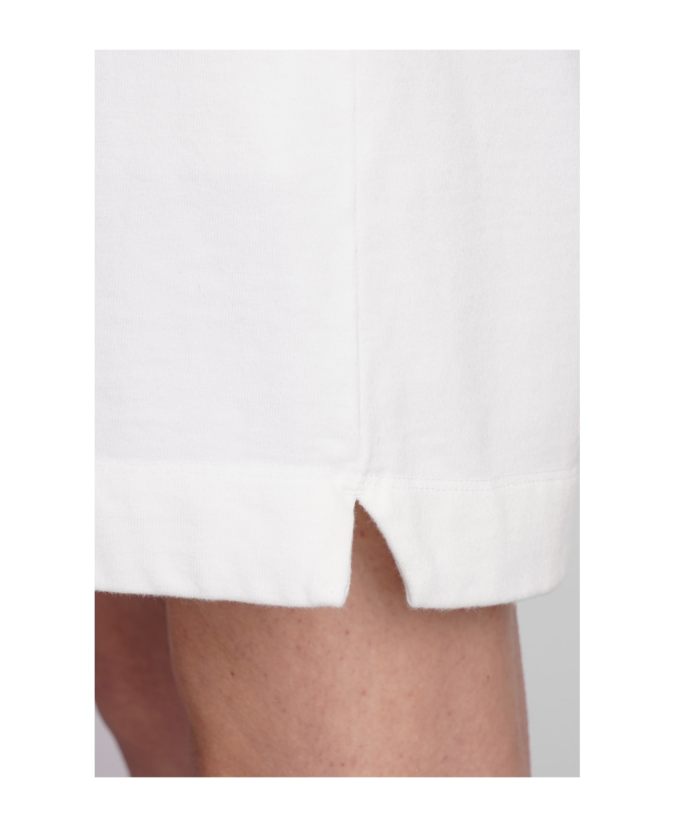 DRKSHDW Boxers Shorts In White Cotton - white