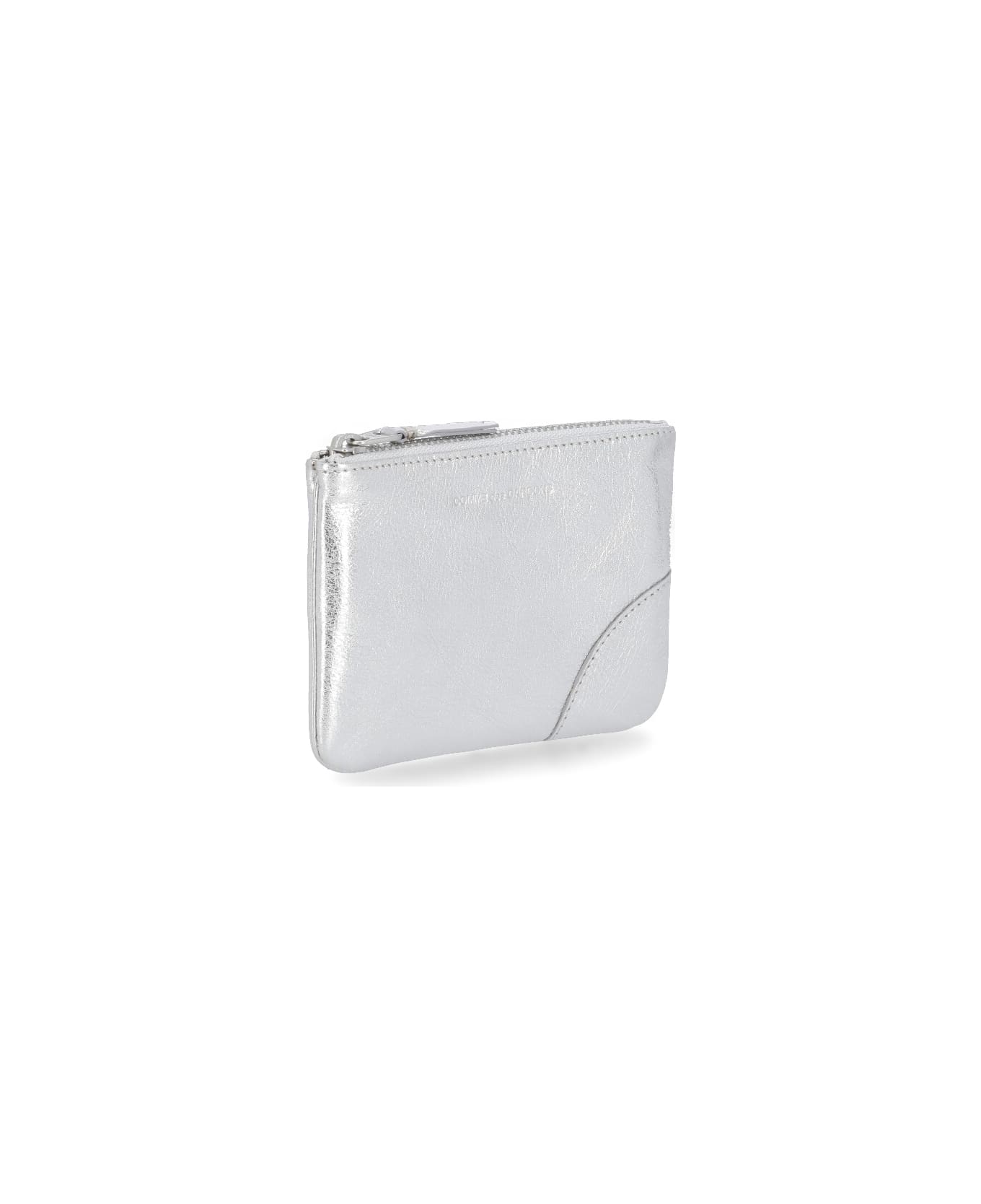 Comme des Garçons Wallet Wallet With Logo - Silver 財布