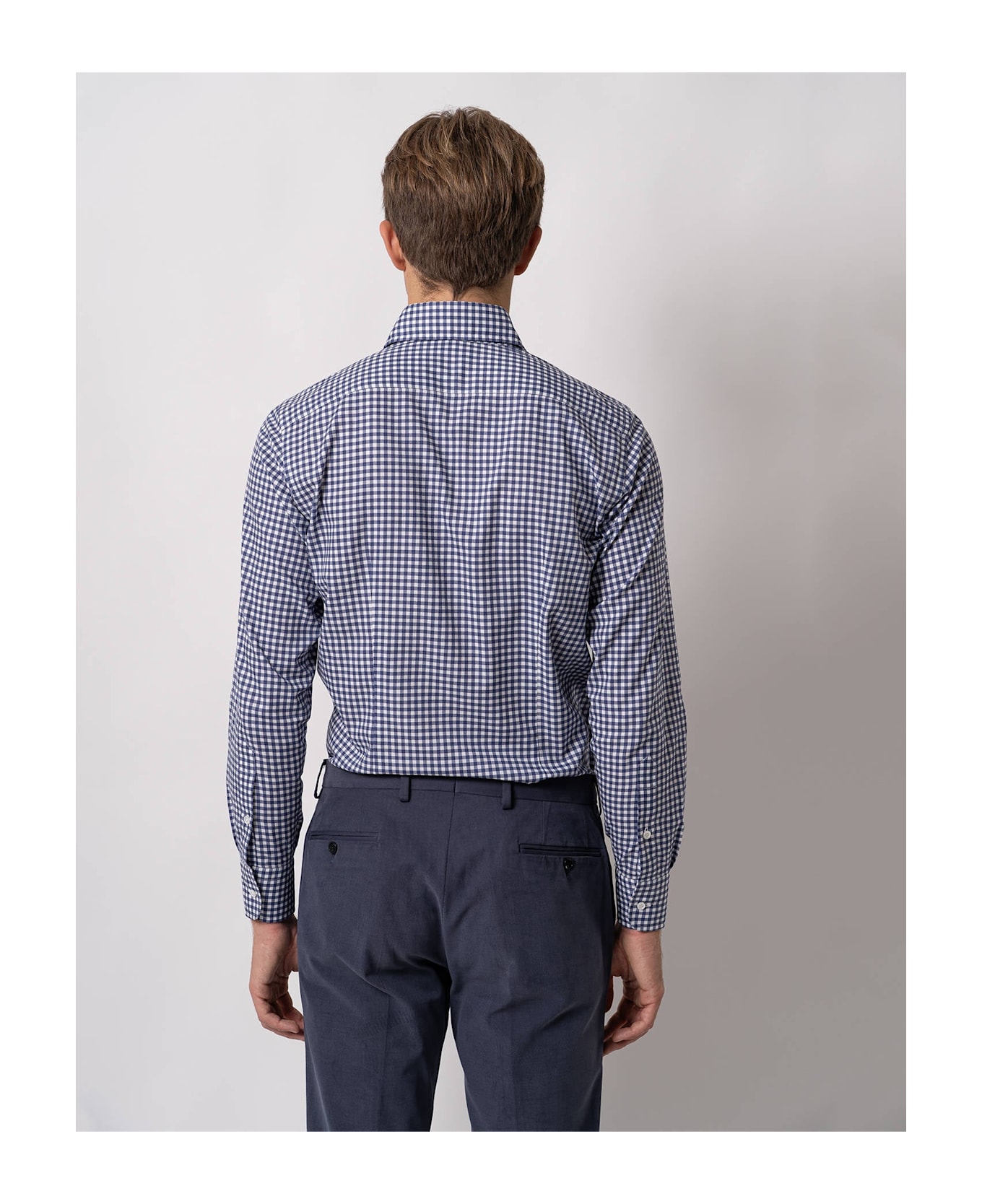 Larusmiani Casual Cotton Shirt Bercy T-Shirt - Blue