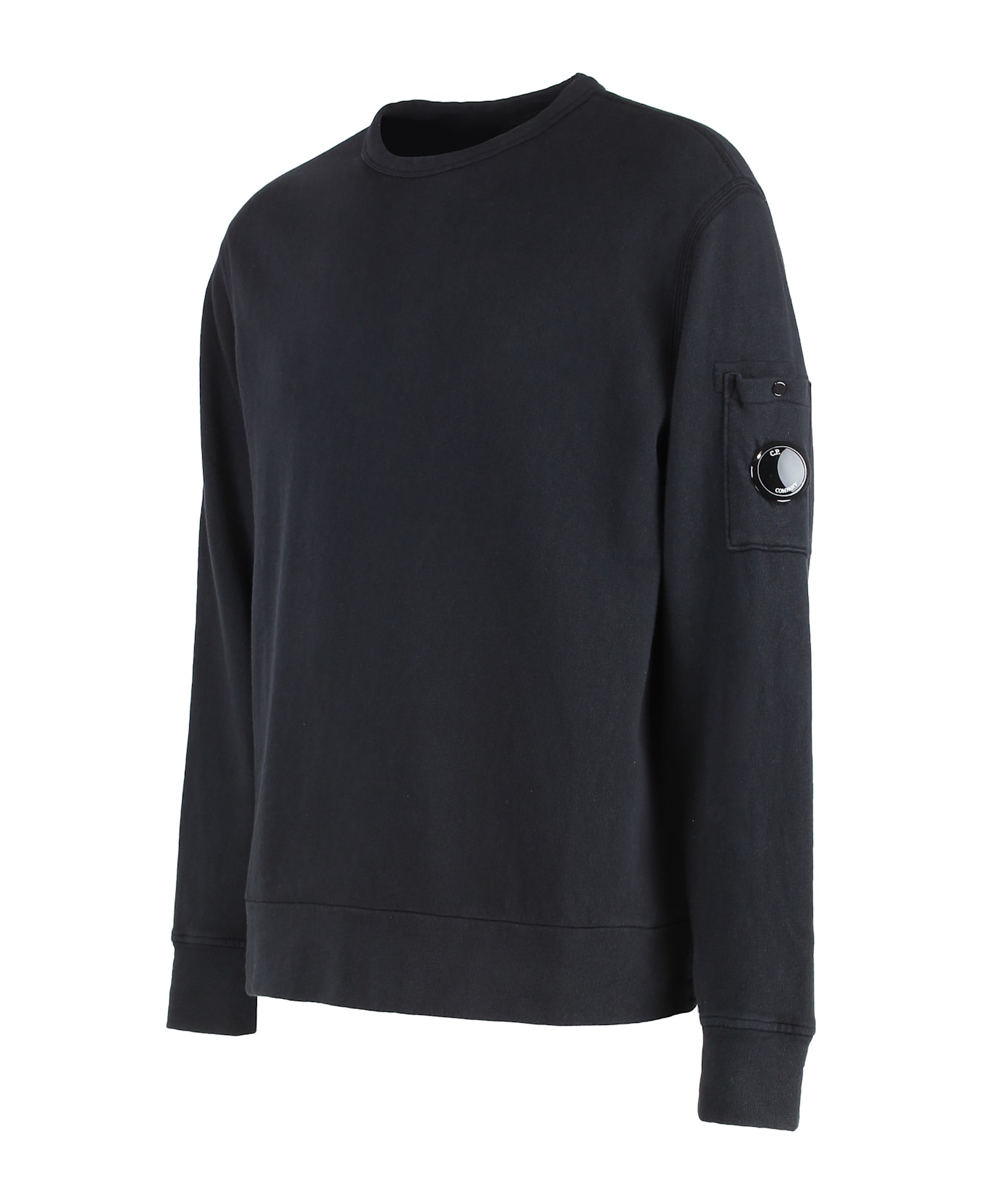 C.P. Company Logo Sweatshirt - blue