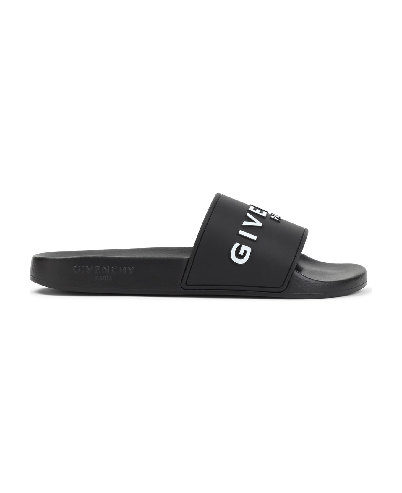 Givenchy Slide Flat Sandals - Black