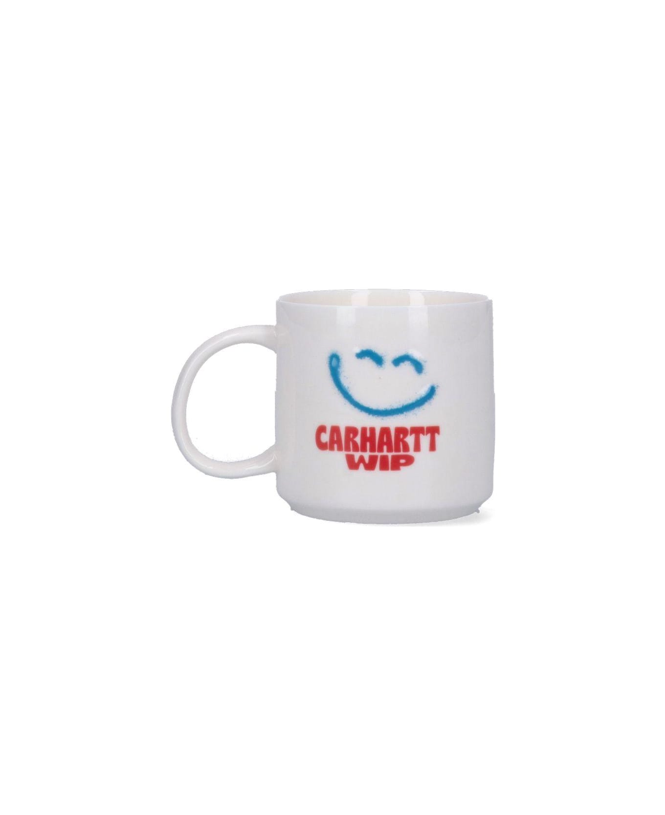 Carhartt 'happy Script' Mug - Bianco