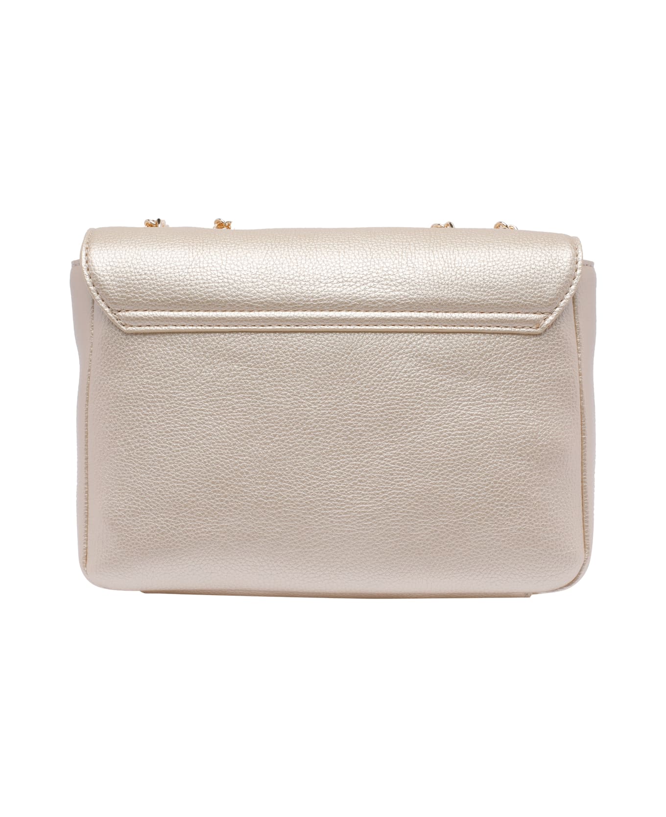 Liu-Jo Logo Crossbody Bag - Golden