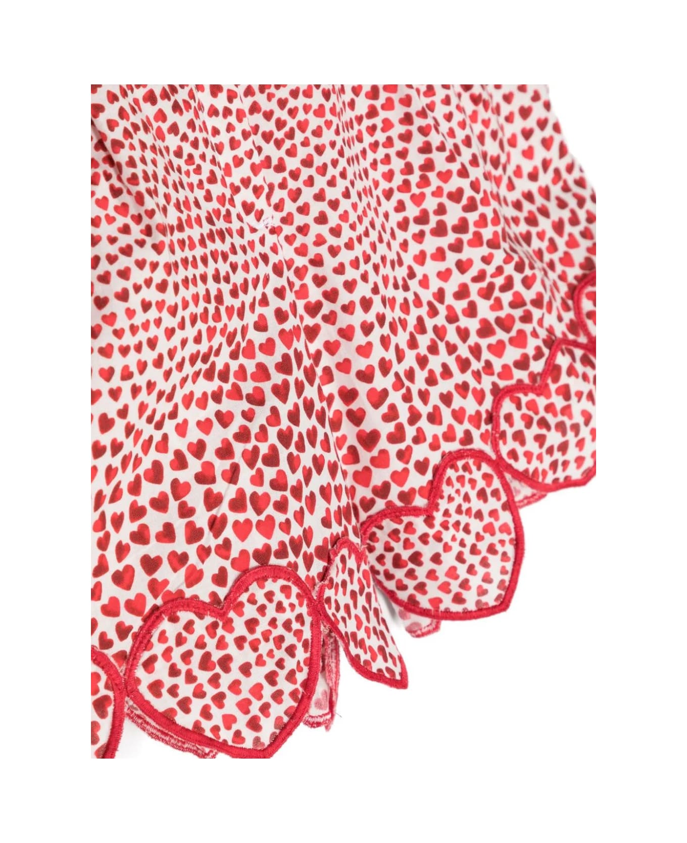 Stella McCartney Kids Shorts With Hearts High Summer - Red
