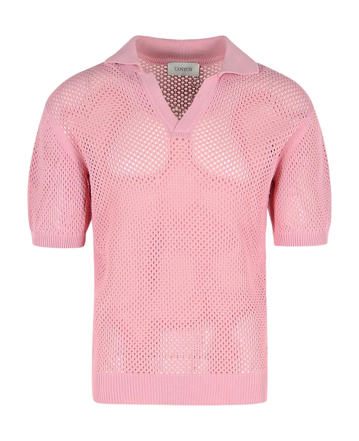 Laneus Pink Viscose Blend Sweater - Pink