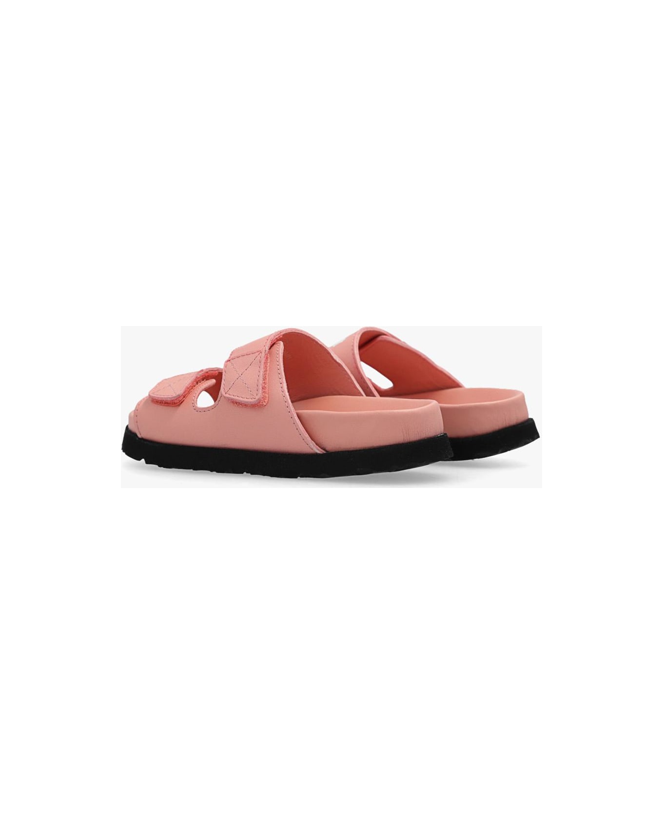 Palm Angels Slides With Logo - Rosa