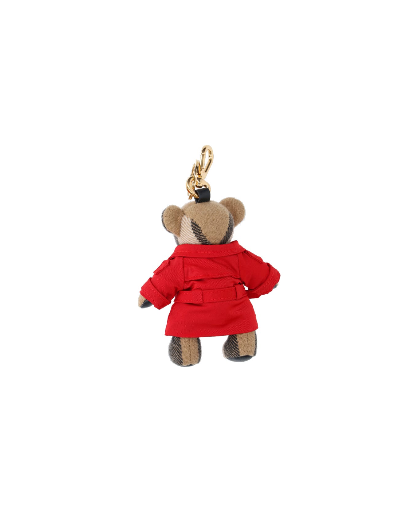Burberry Charm Keychain Bear "thomas" - Red