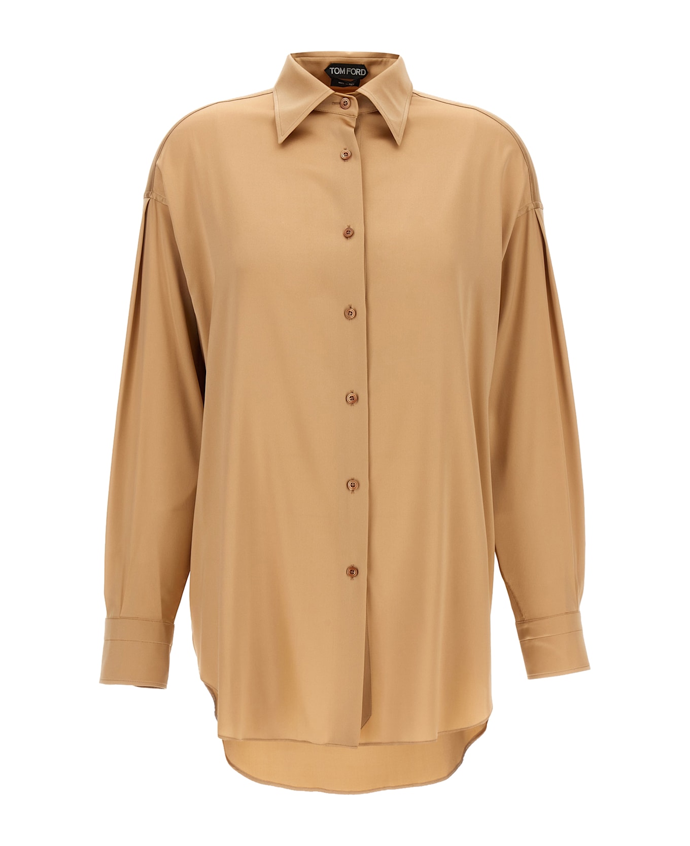 Tom Ford Silk Shirt - PALE BEIGE