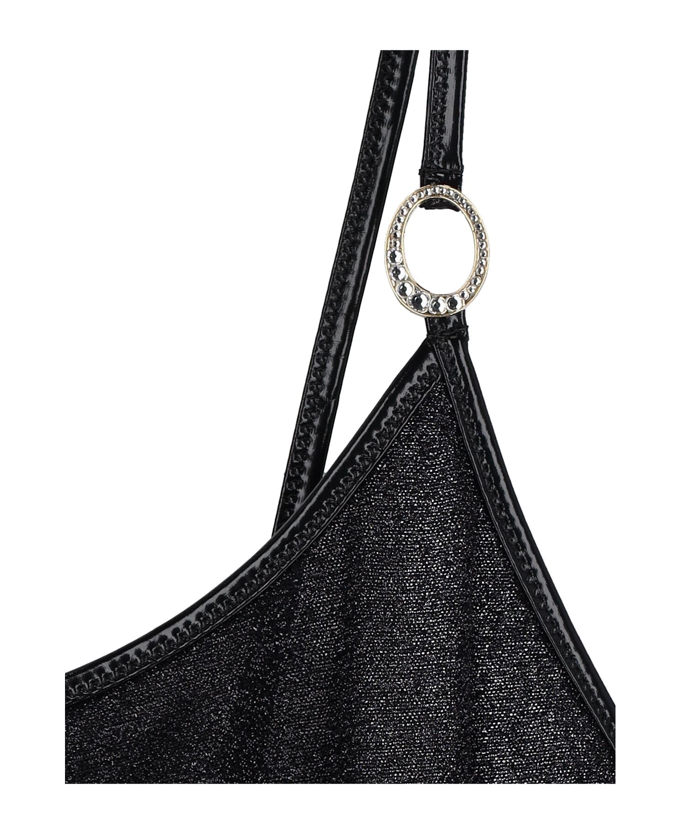 Oseree 
lumière Belt
 Mini Sheath Dress - Black  
