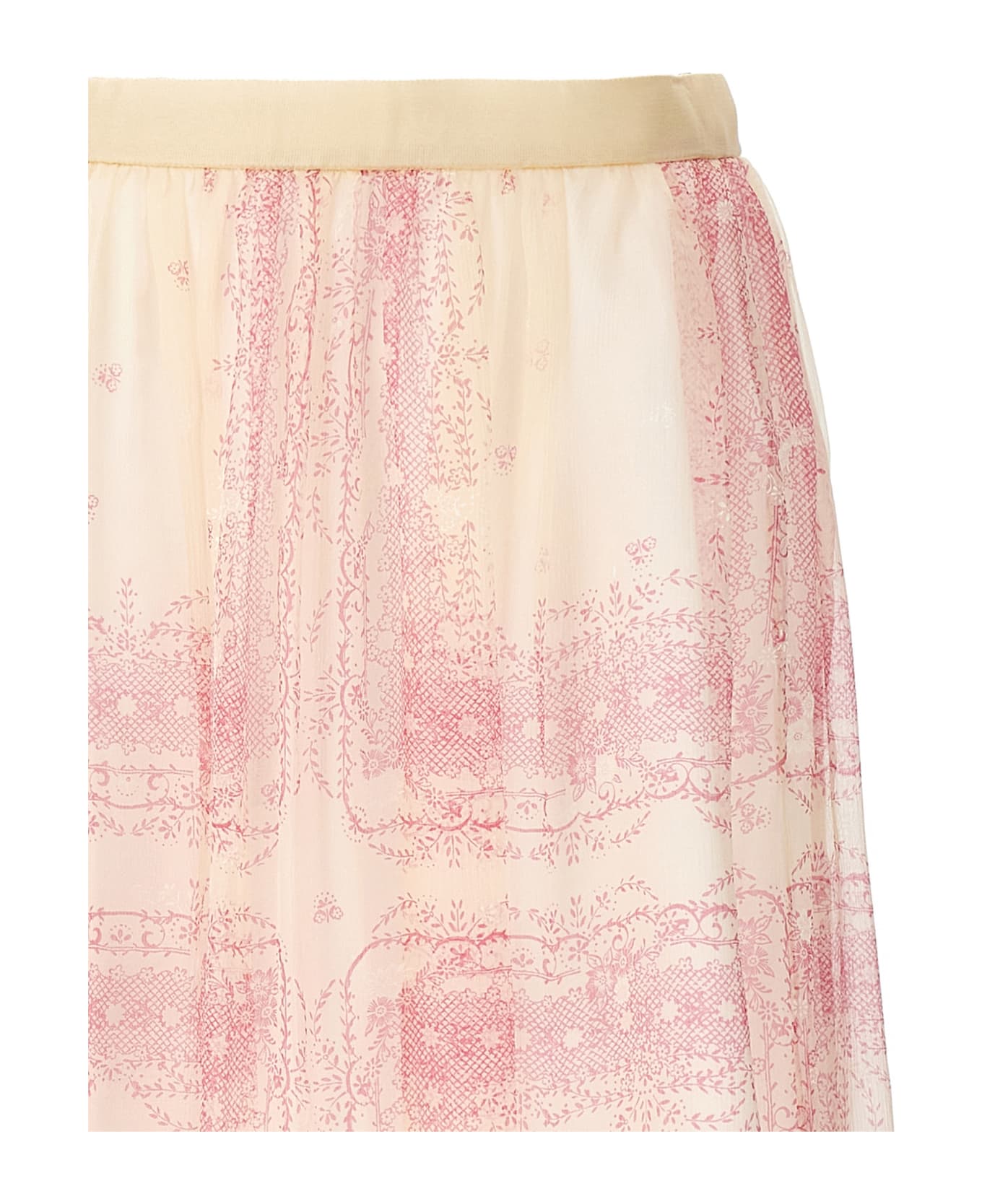 Philosophy di Lorenzo Serafini Printed Skirt - Pink スカート