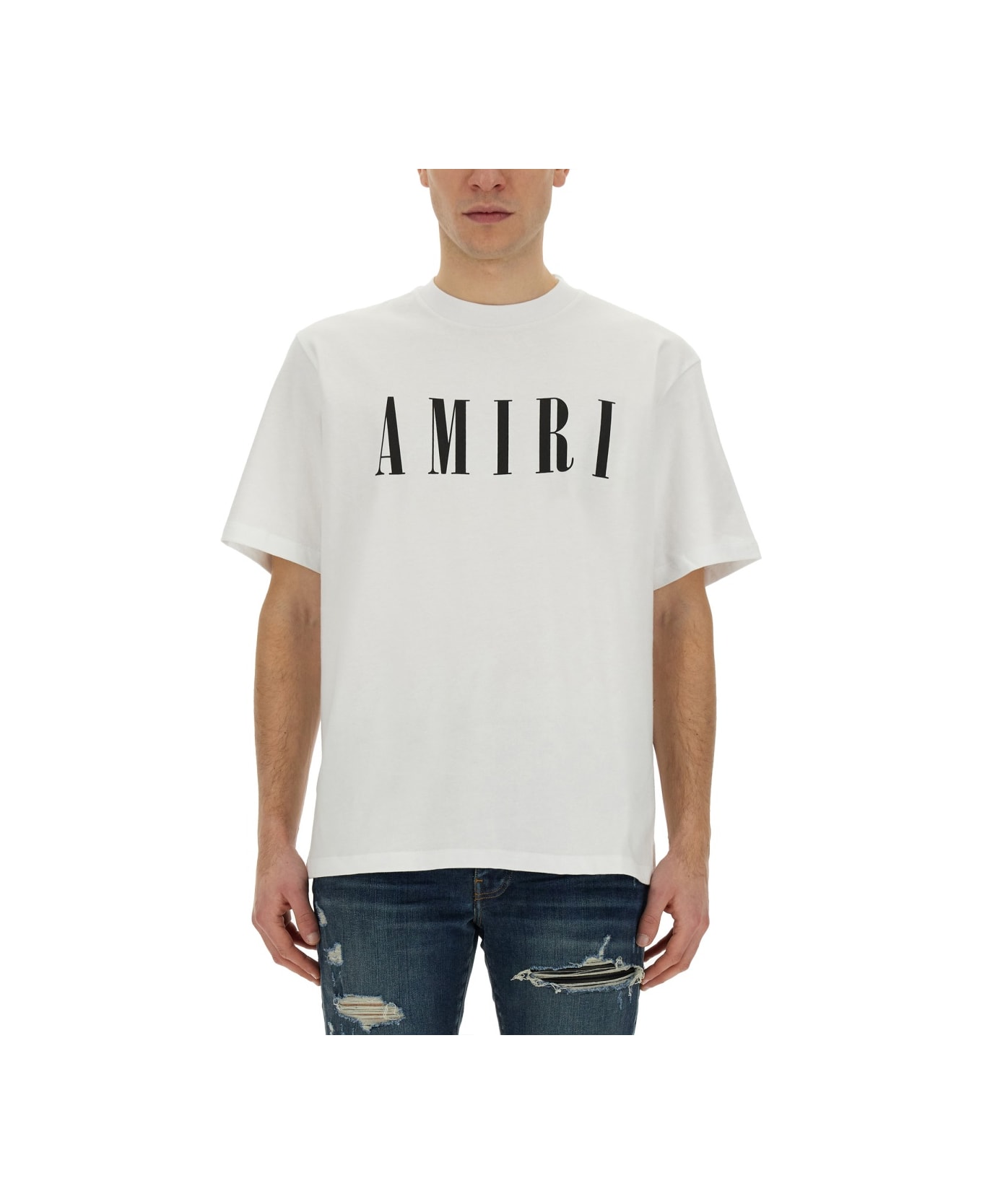 AMIRI T-shirt With Logo - WHITE
