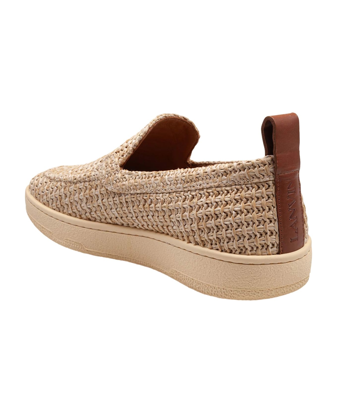Lanvin Raffia Macassino Color Beige - NATURAL