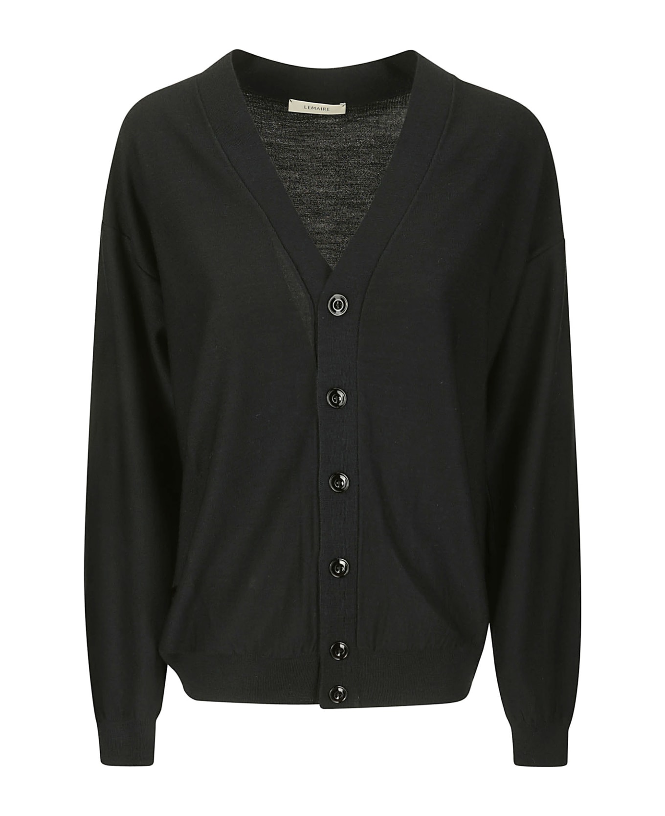 Lemaire Relaxed Twisted Cardigan - DARK NAVY