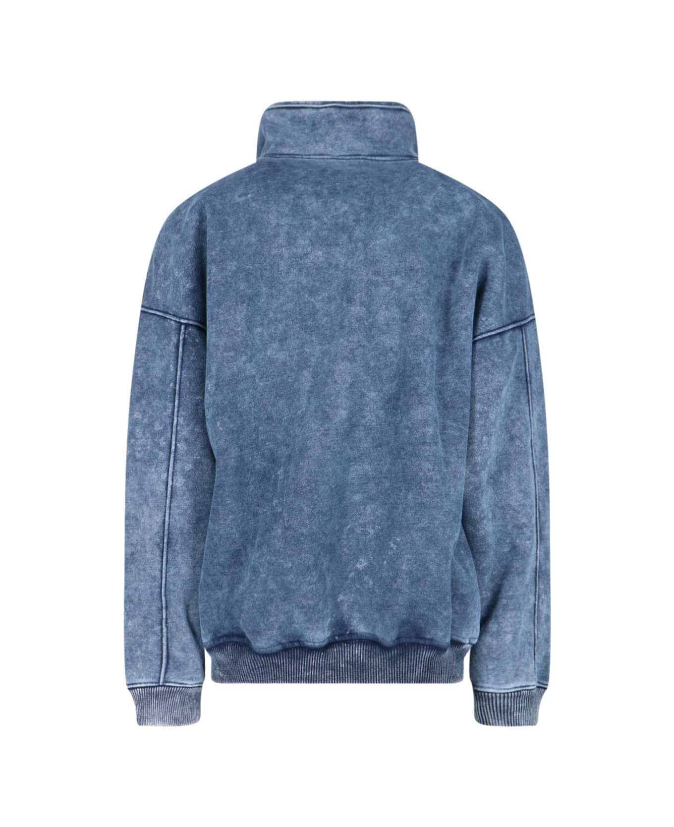 Diesel 's-batel' Turtleneck Sweatshirt - Blue