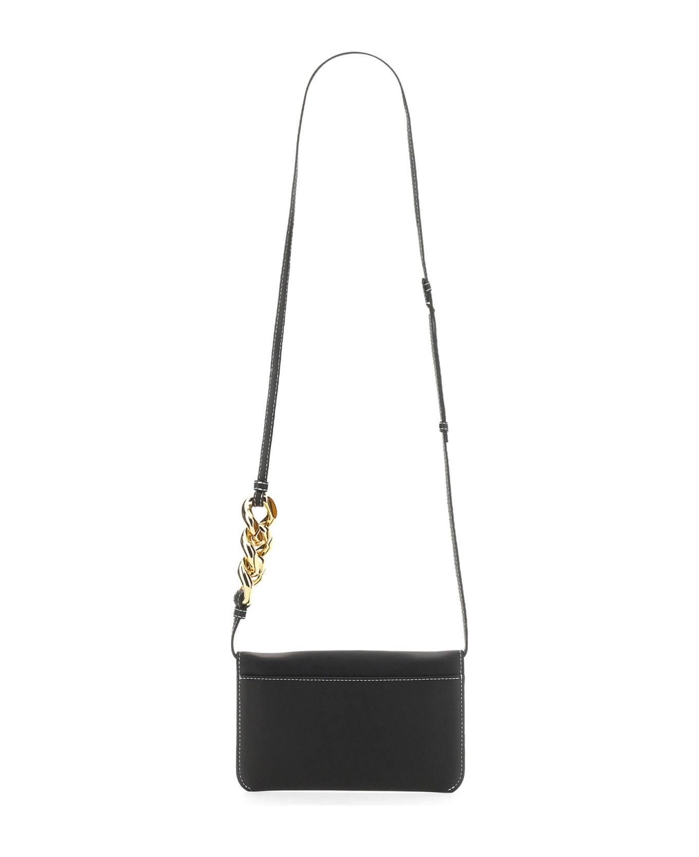 J.W. Anderson Leather Chain Smartphone Bag - Black