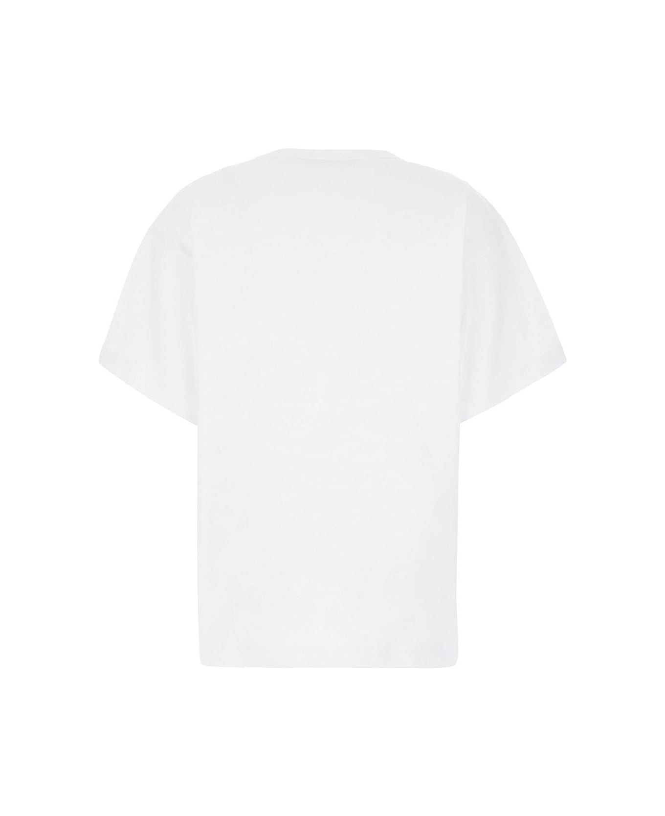 Philosophy di Lorenzo Serafini Logo Printed Crewneck T-shirt - White Tシャツ