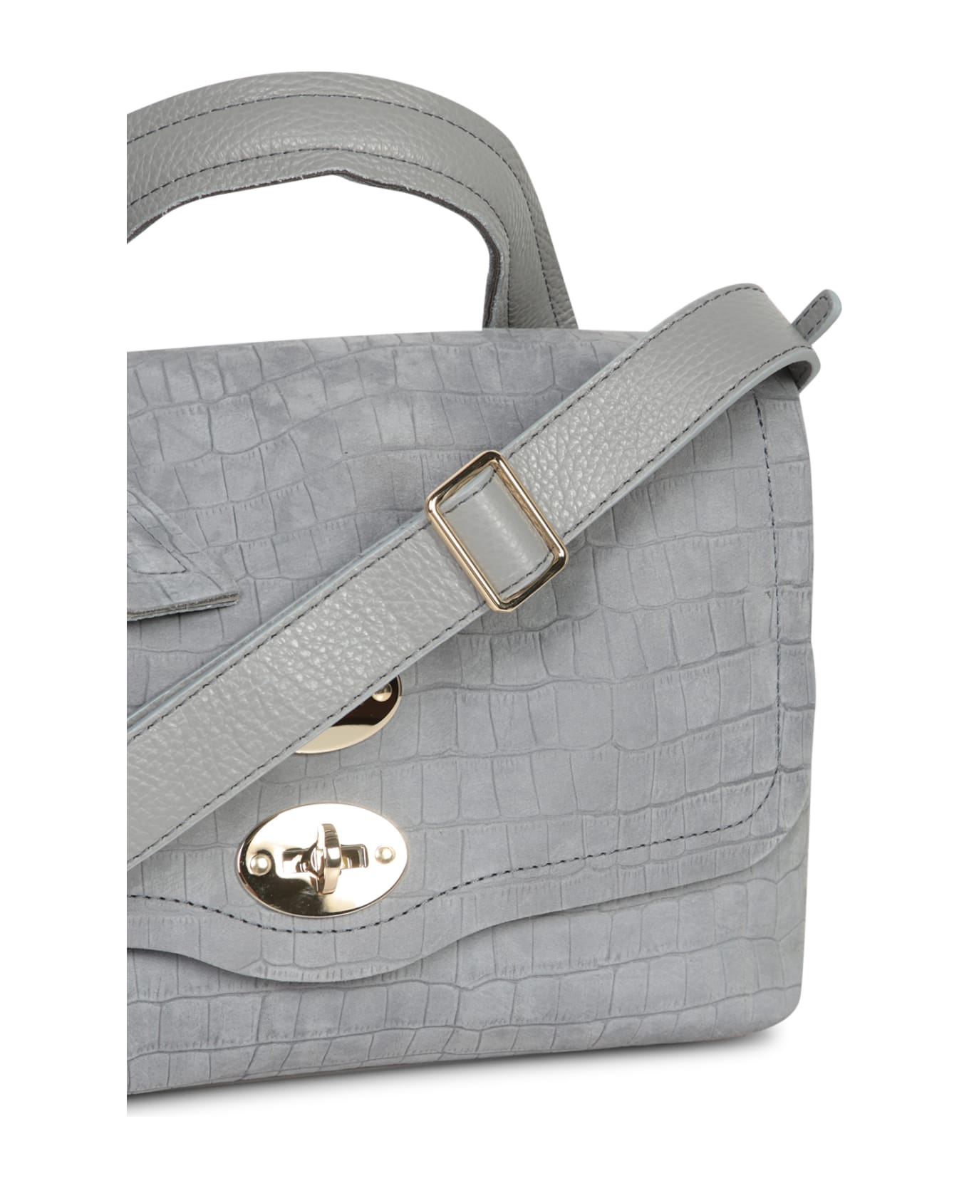 Zanellato Postina Jones Cayman S Grey Bag - Grey