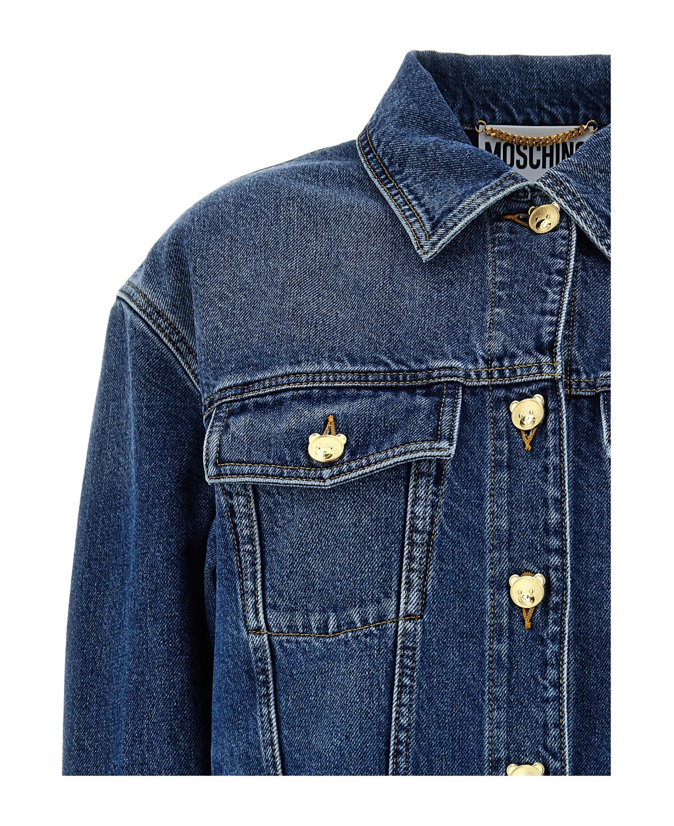 ジャケット Moschino FW24 'Teddy' button jacket (A05025522 0295) Moschino 'teddy' Button Jacket | italist