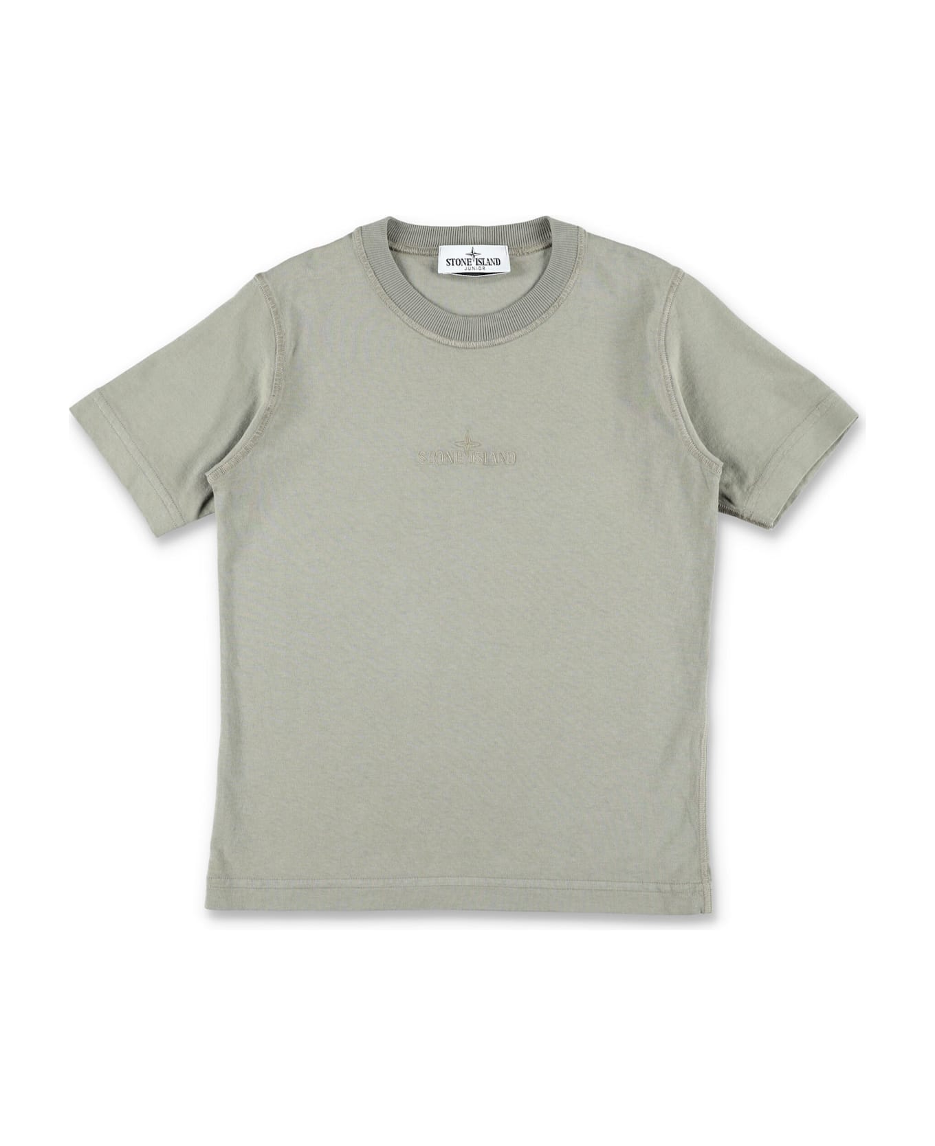 Stone Island Junior Kid - Logo T-shirt - GREEN